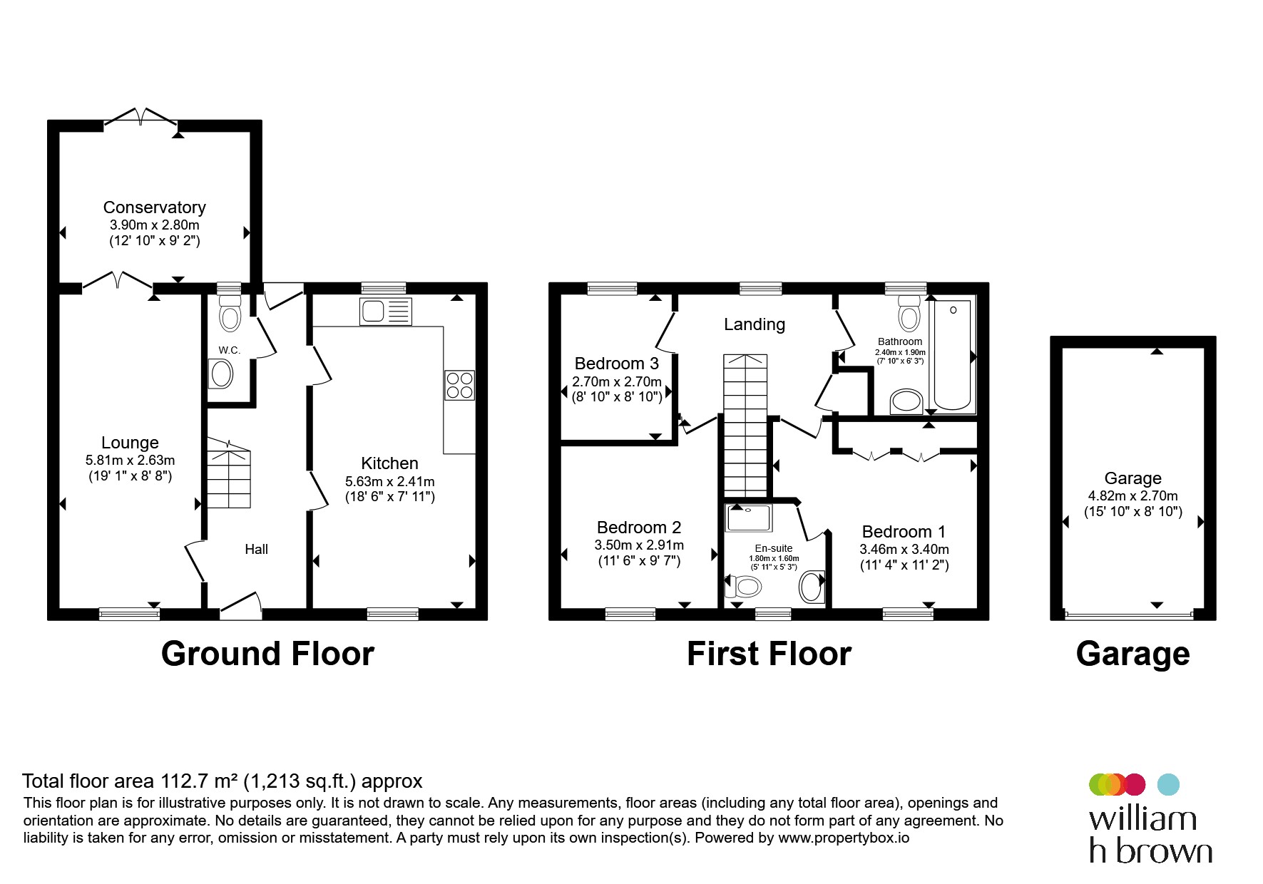 27, Denton Crescent, Braintree floorplan