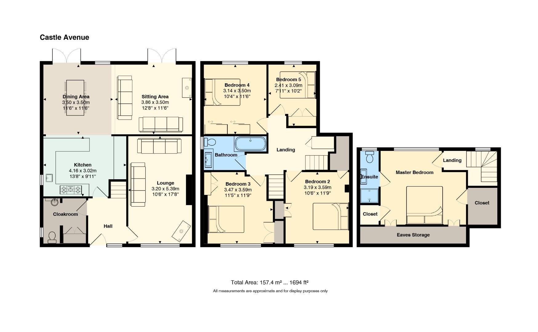 92, Castle Avenue, Penarth floorplan