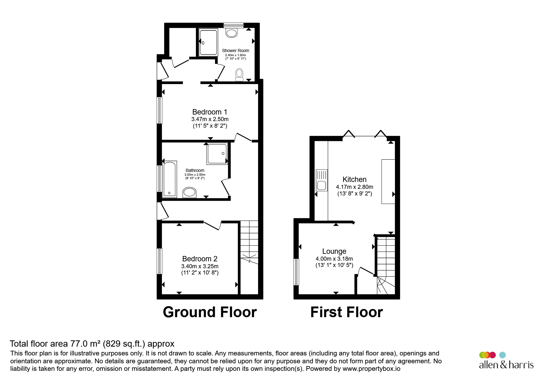 31, Orchard Place, Cardiff floorplan