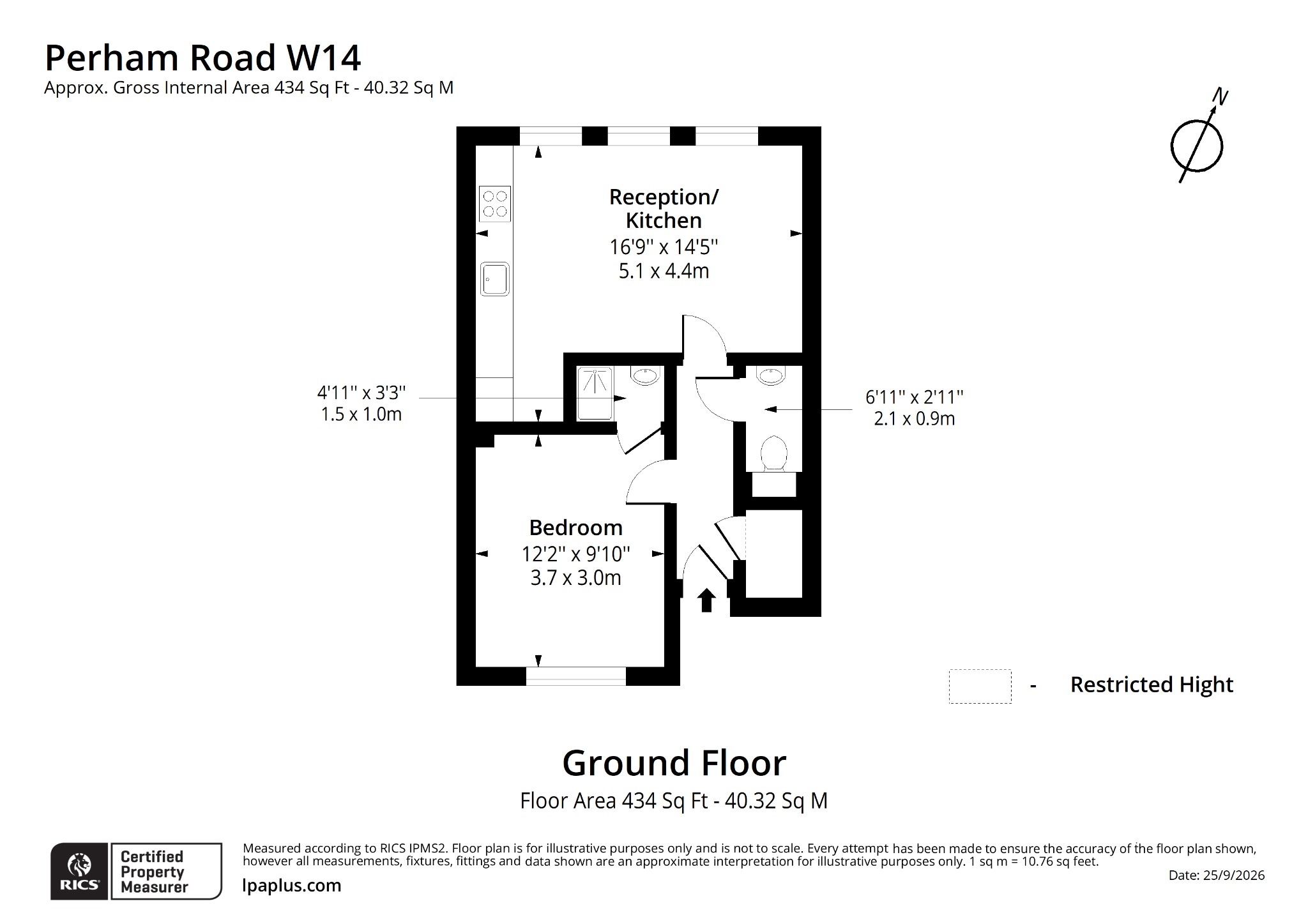 48 Perham Road, Greater London floorplan