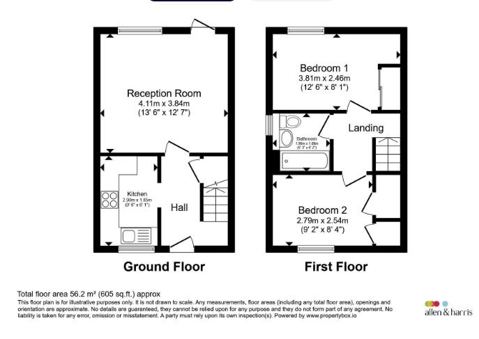 12, Worcester Drive, DIDCOT floorplan