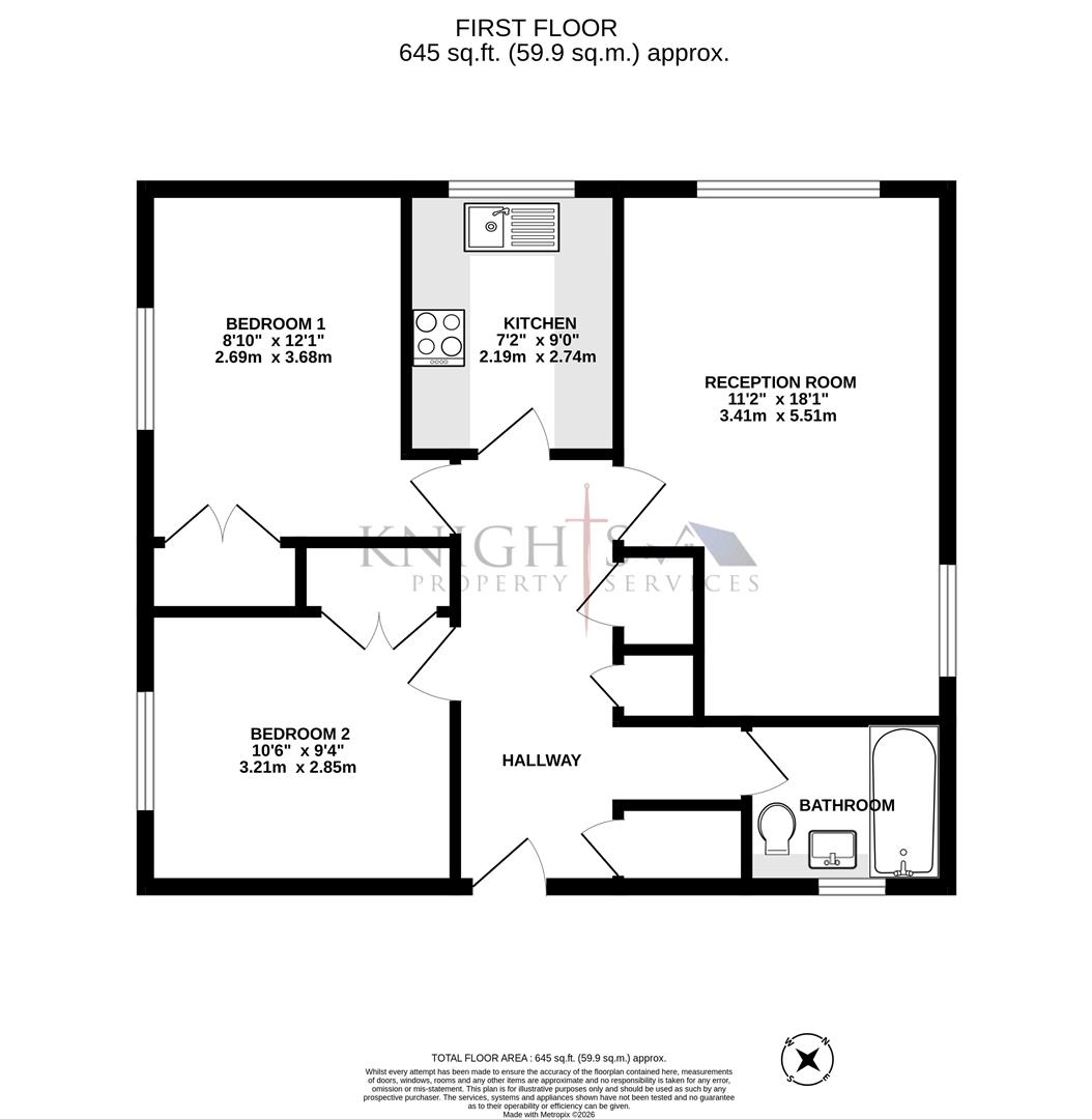 5 Railton, 28 Upper Gordon Road, Camberley floorplan