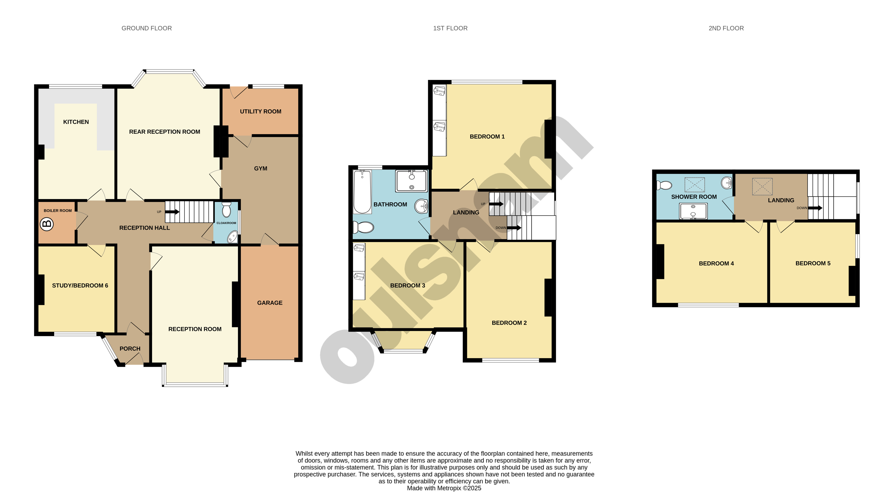 17, Grove Avenue, Birmingham floorplan