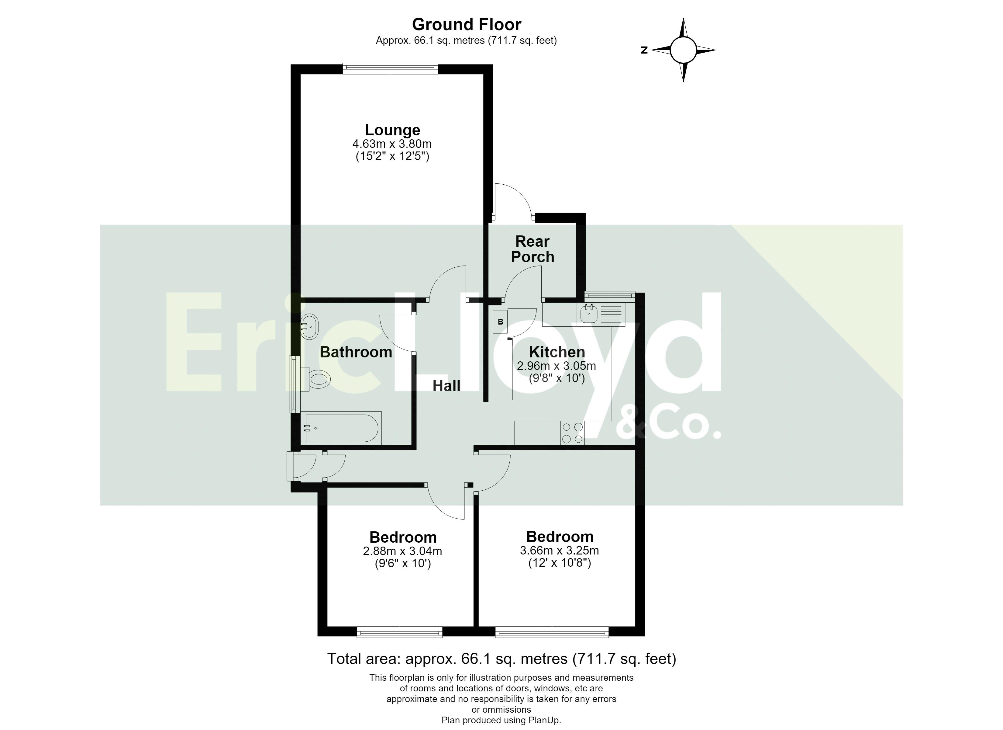 Roselands, Mudstone Lane, Brixham floorplan