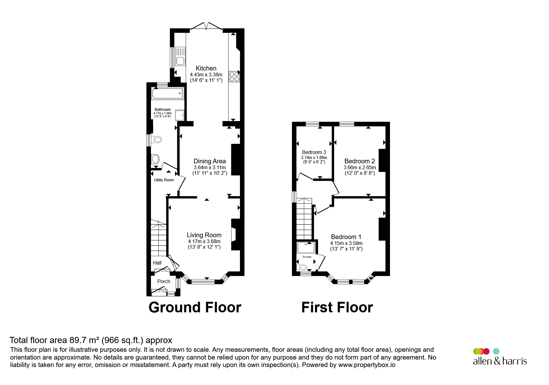 10, Caerau Lane, Cardiff floorplan
