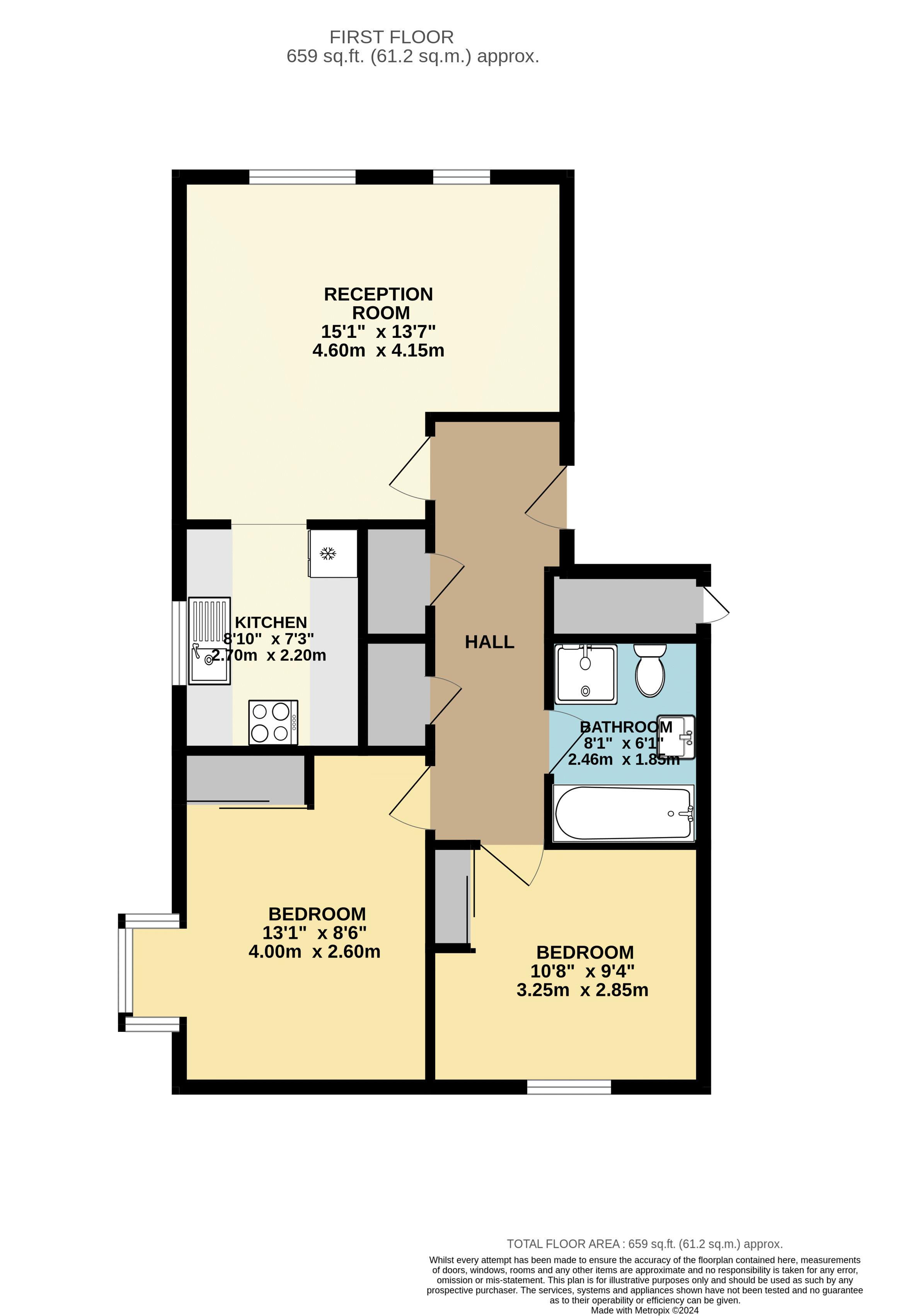 2 bed flat for sale in Cotswold Way, Worcester Park KT4 67540124 Zoopla
