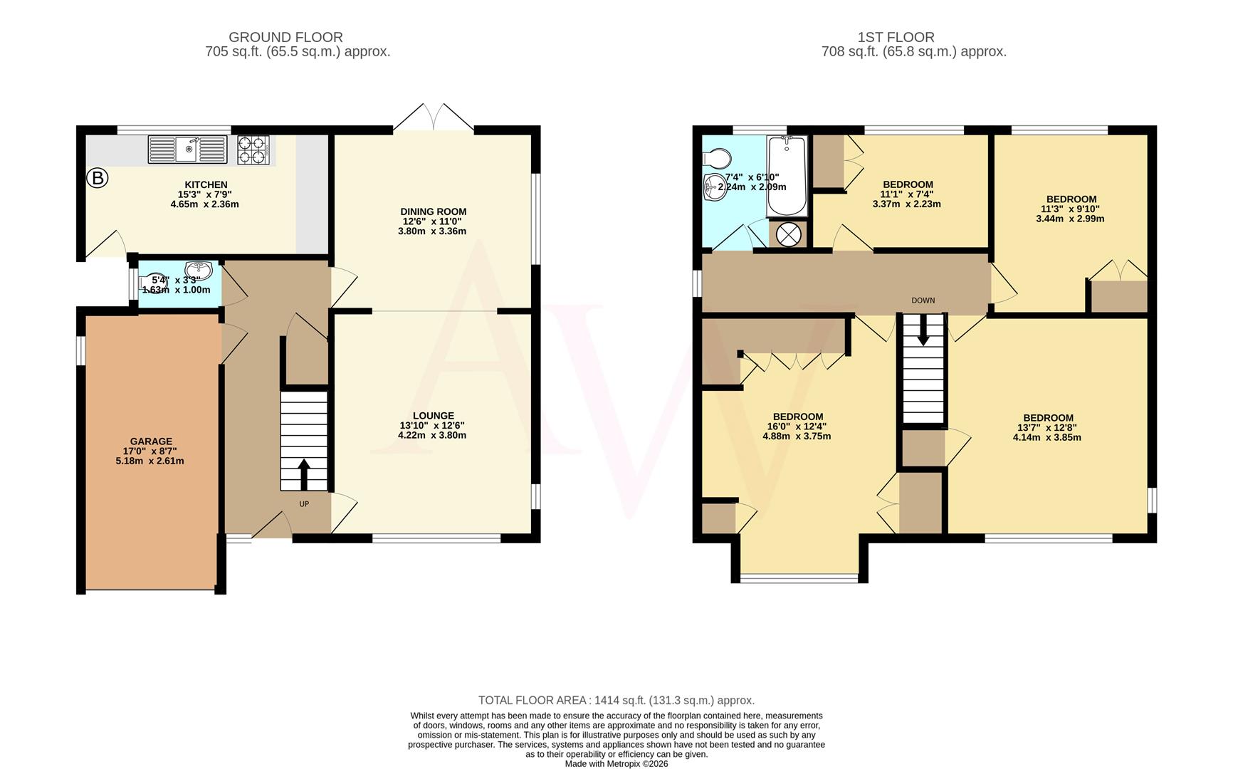 Cotesworth, Westwood Close, Potters Bar floorplan