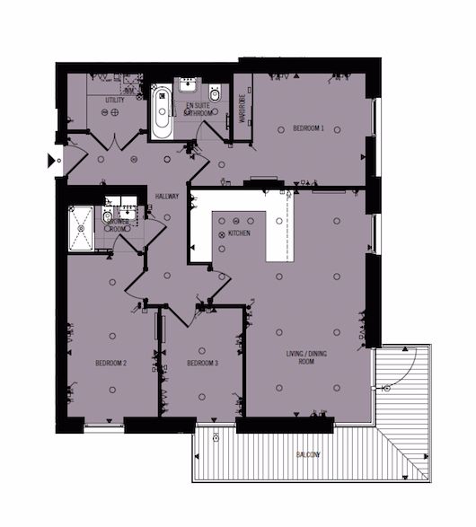 7 Merlin Court, London floorplan