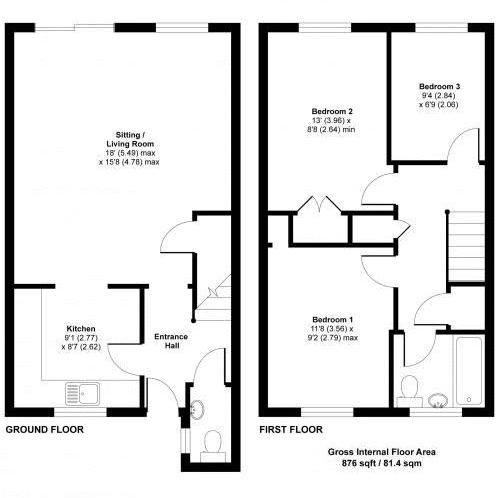 3 Bedrooms Terraced house to rent in Kielder Walk, Camberley GU15