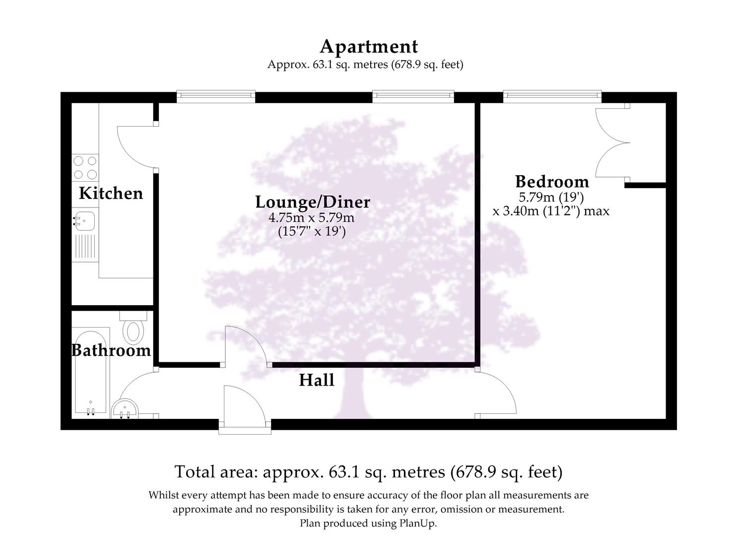 12, Beech House, Barkleyâ€™s Hill, Bristol floorplan