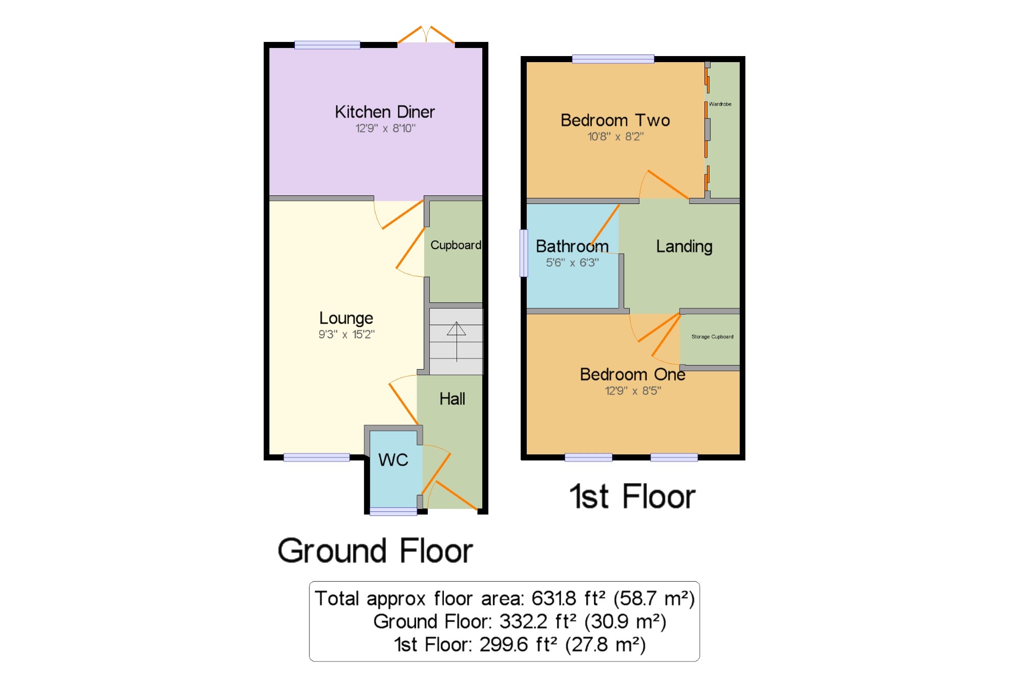 2 Bedrooms Semi-detached house for sale in Balmoral Close, Duston, Northampton, Northamptonshire NN5