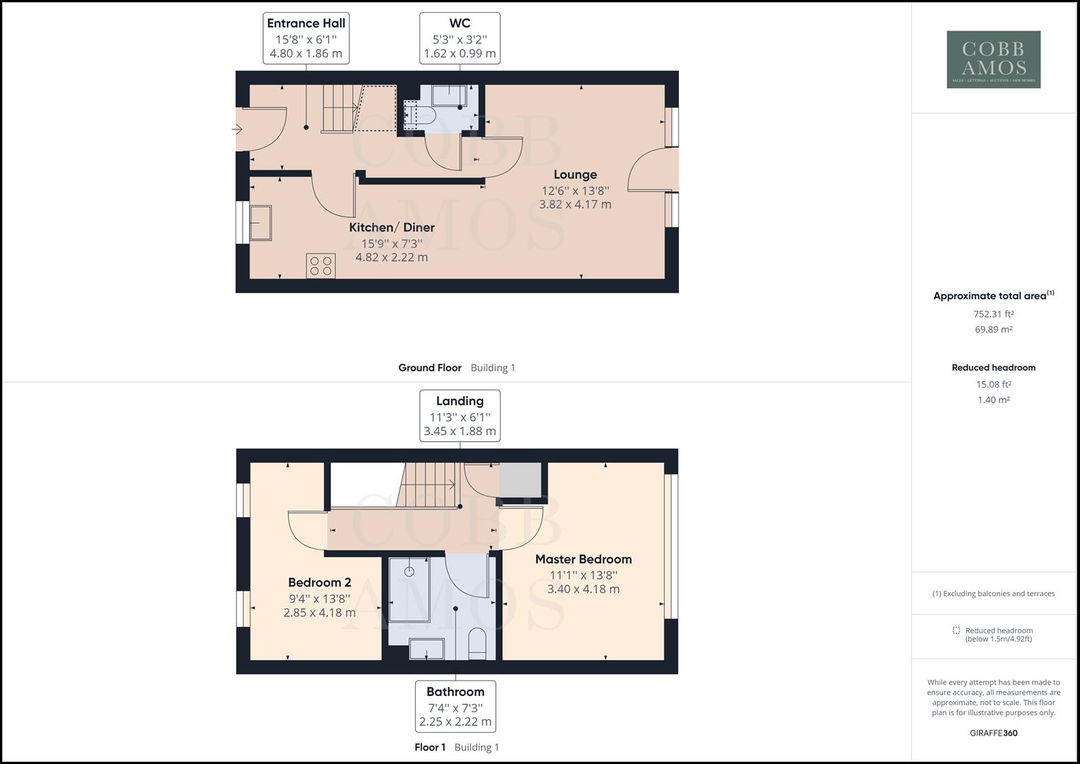 1 Clunside Court, High Street, Clun, Craven Arms floorplan