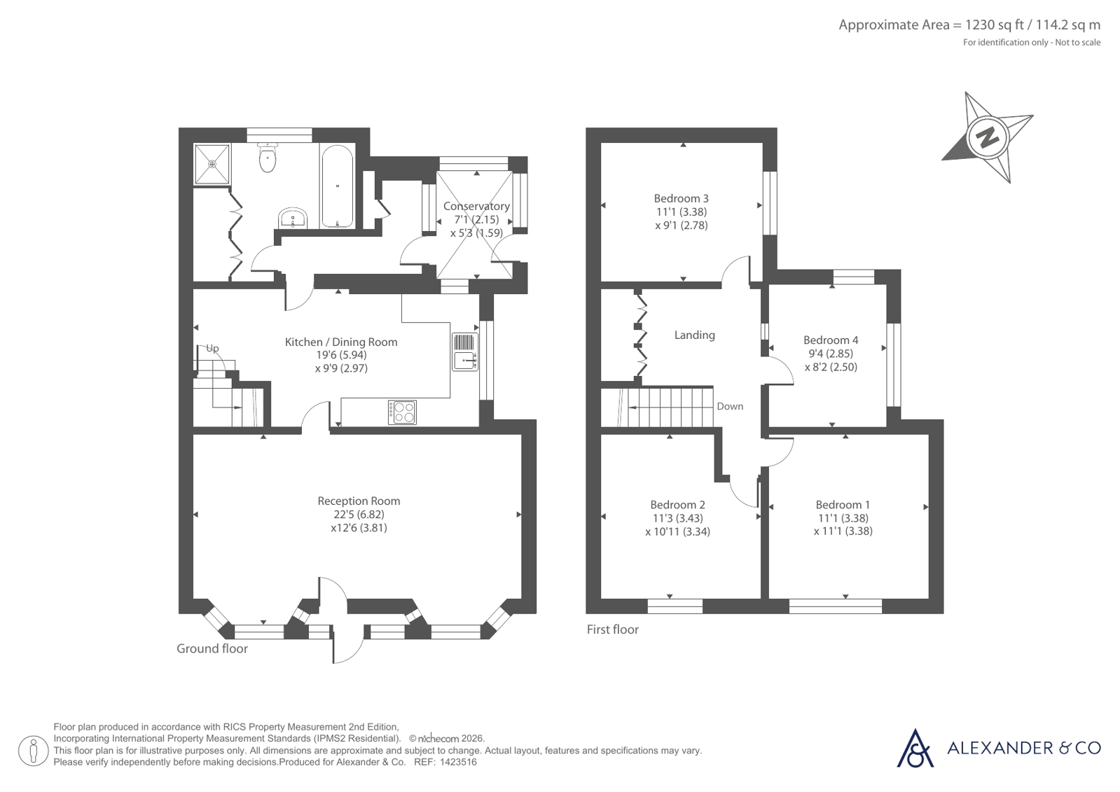 Ivy Cottage, 20, Frederick Street, Aylesbury floorplan