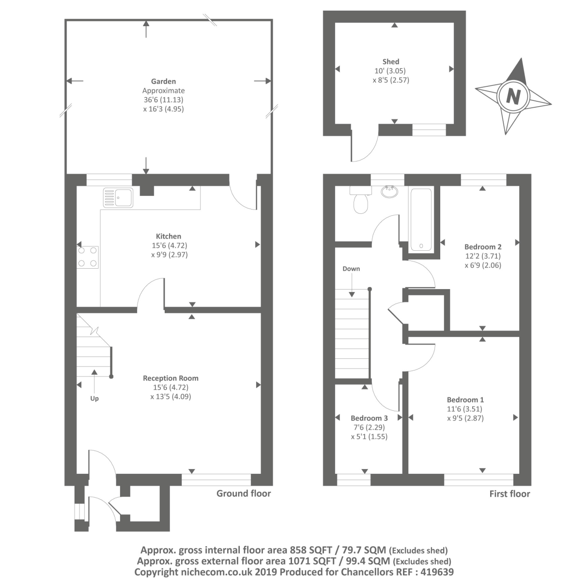 3 Bedrooms Terraced house for sale in Abingdon, Oxfordshire OX14,