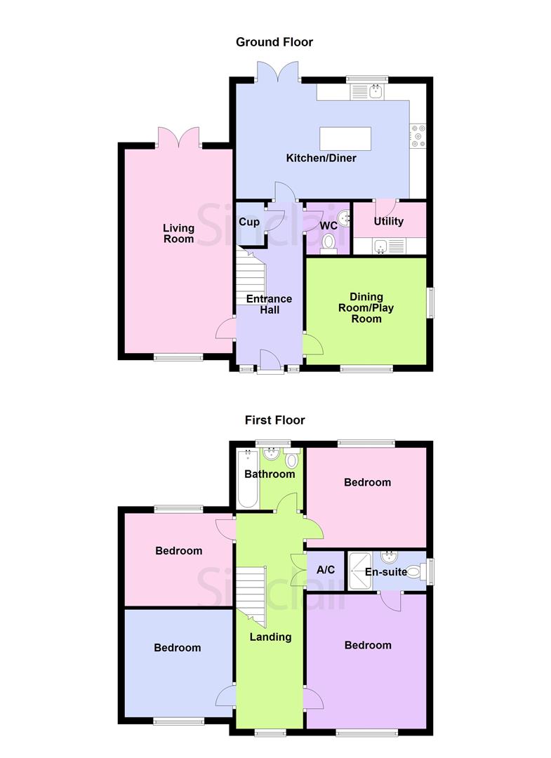 Larch Drive, Ravenstone, Leicestershire LE67, 4 bedroom detached house