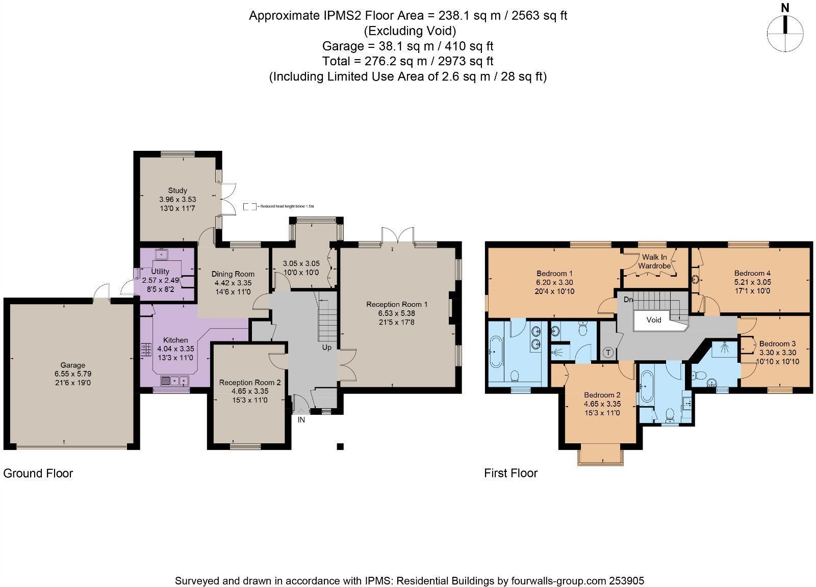 Foxley, Morella Close, Virginia Water floorplan
