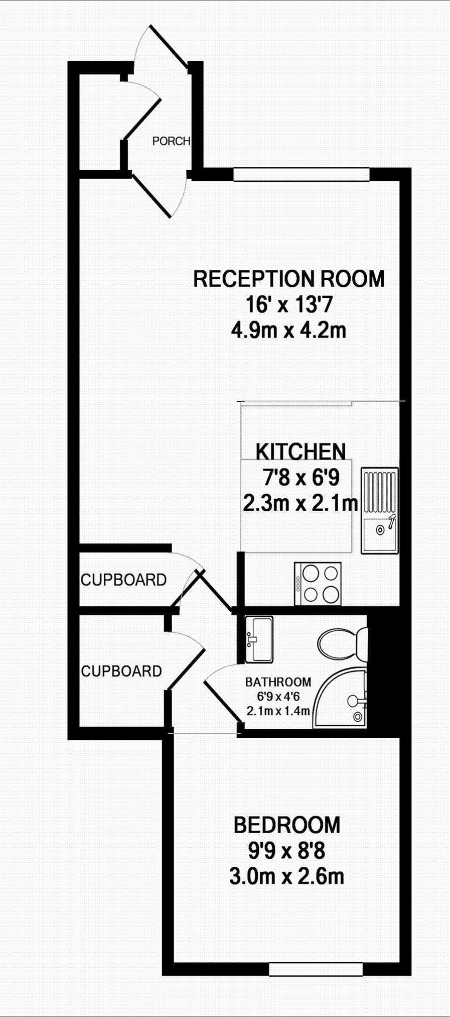 1 Bedrooms Flat to rent in Brangwyn Crescent, Merton Abbey, London SW19