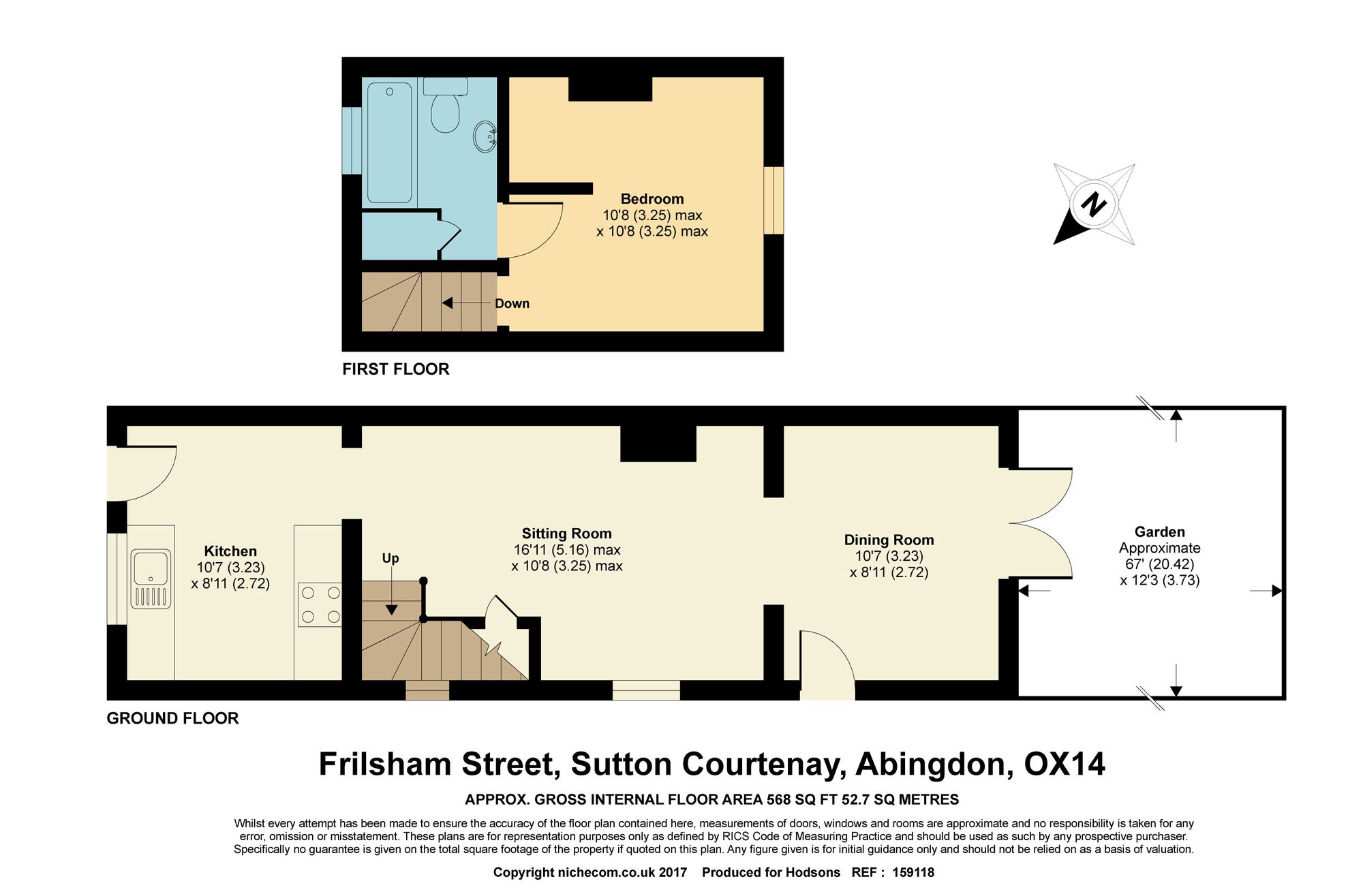 46 Frilsham Street, Abingdon floorplan