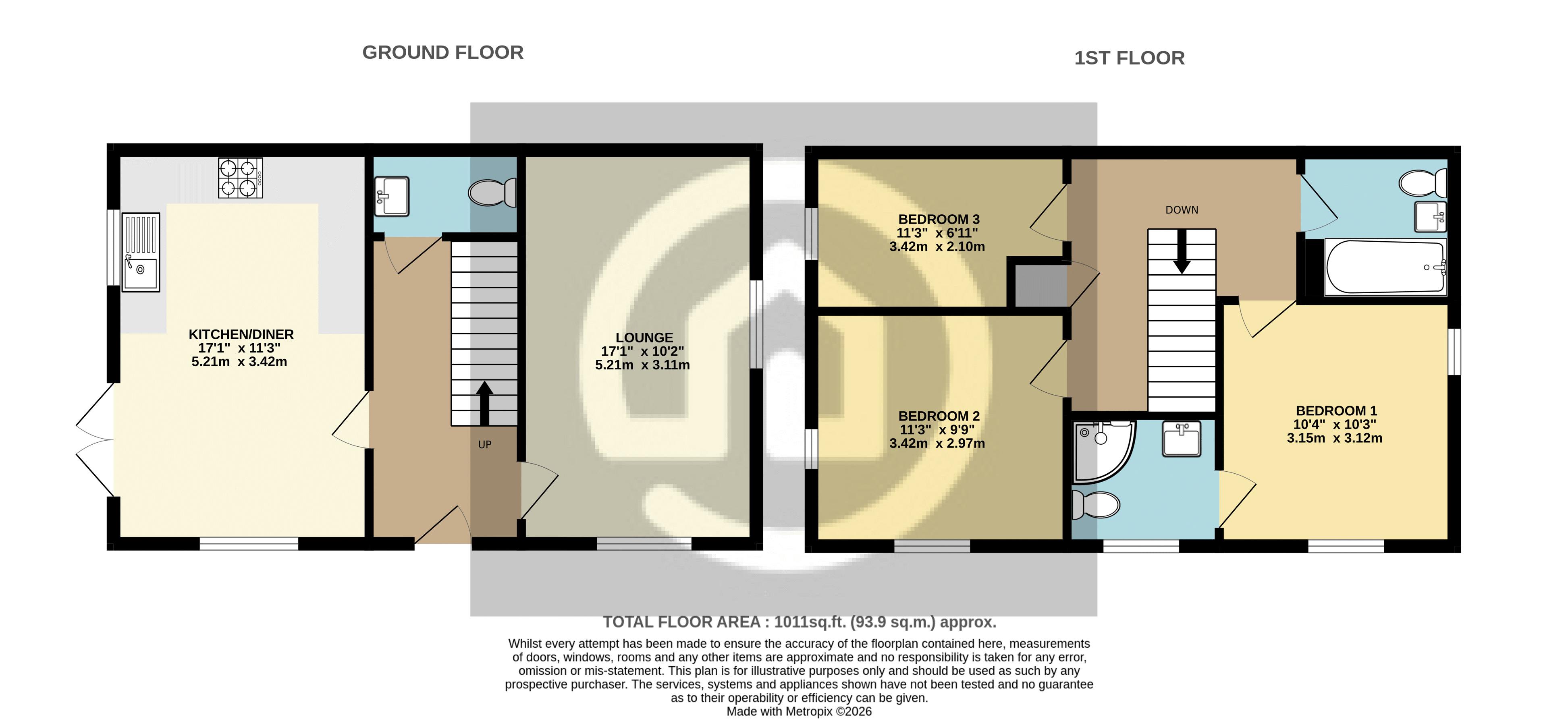 2, Nightingale Road, Bedford floorplan