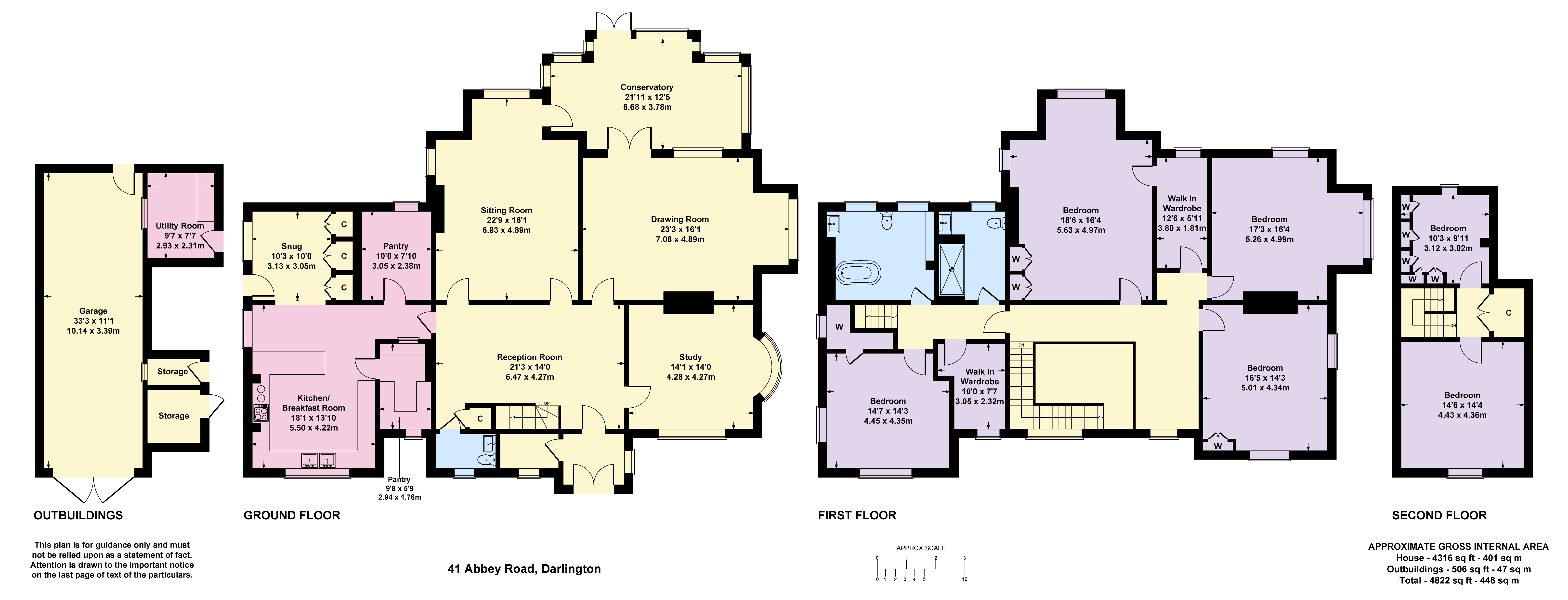 41, Abbey Road, Darlington floorplan