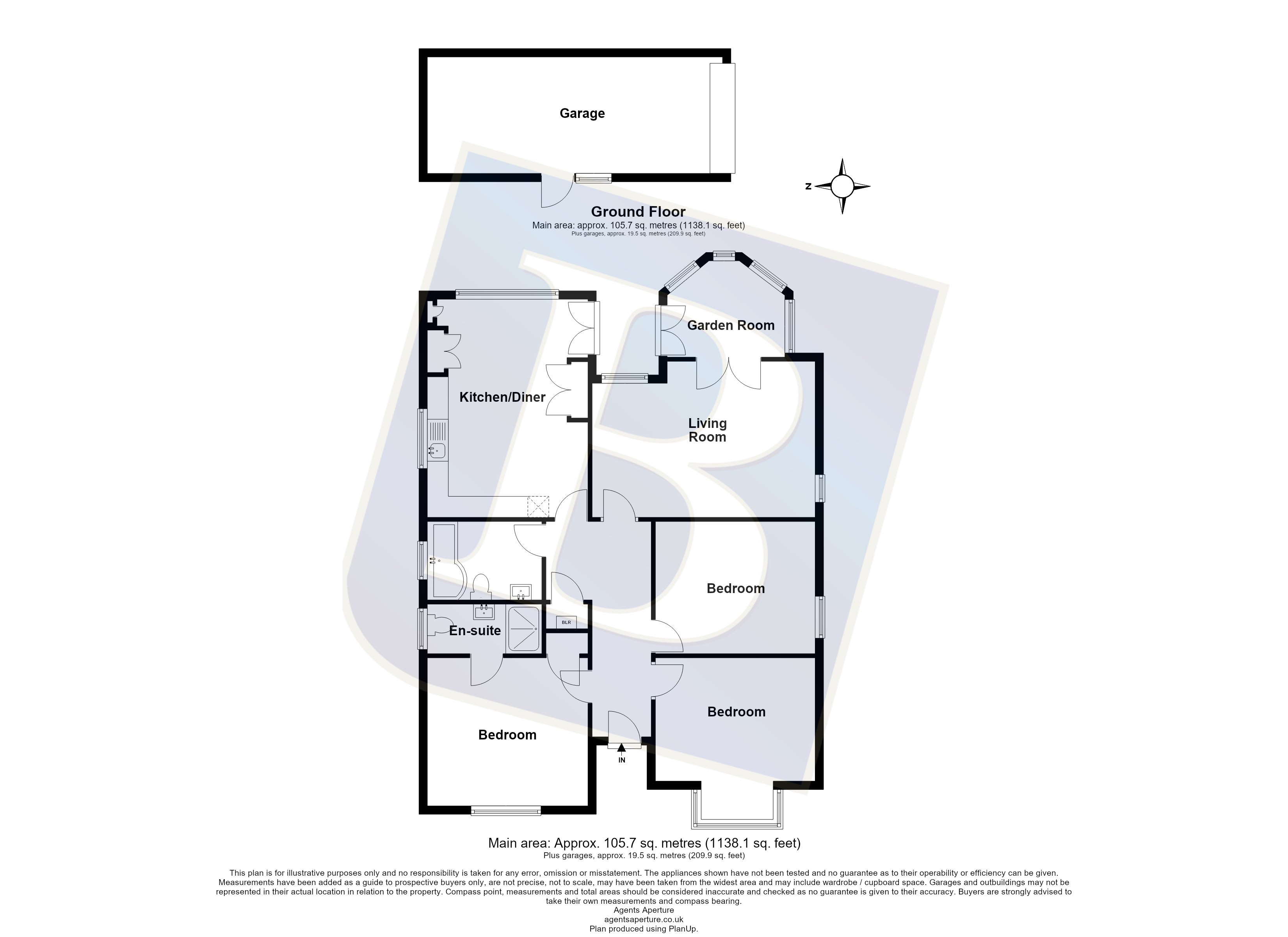 5a, Copland Close, Chelmsford floorplan