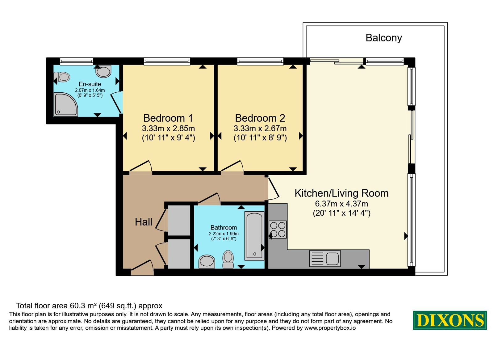 Apartment 46, 10, Arthur Place, West Midlands floorplan