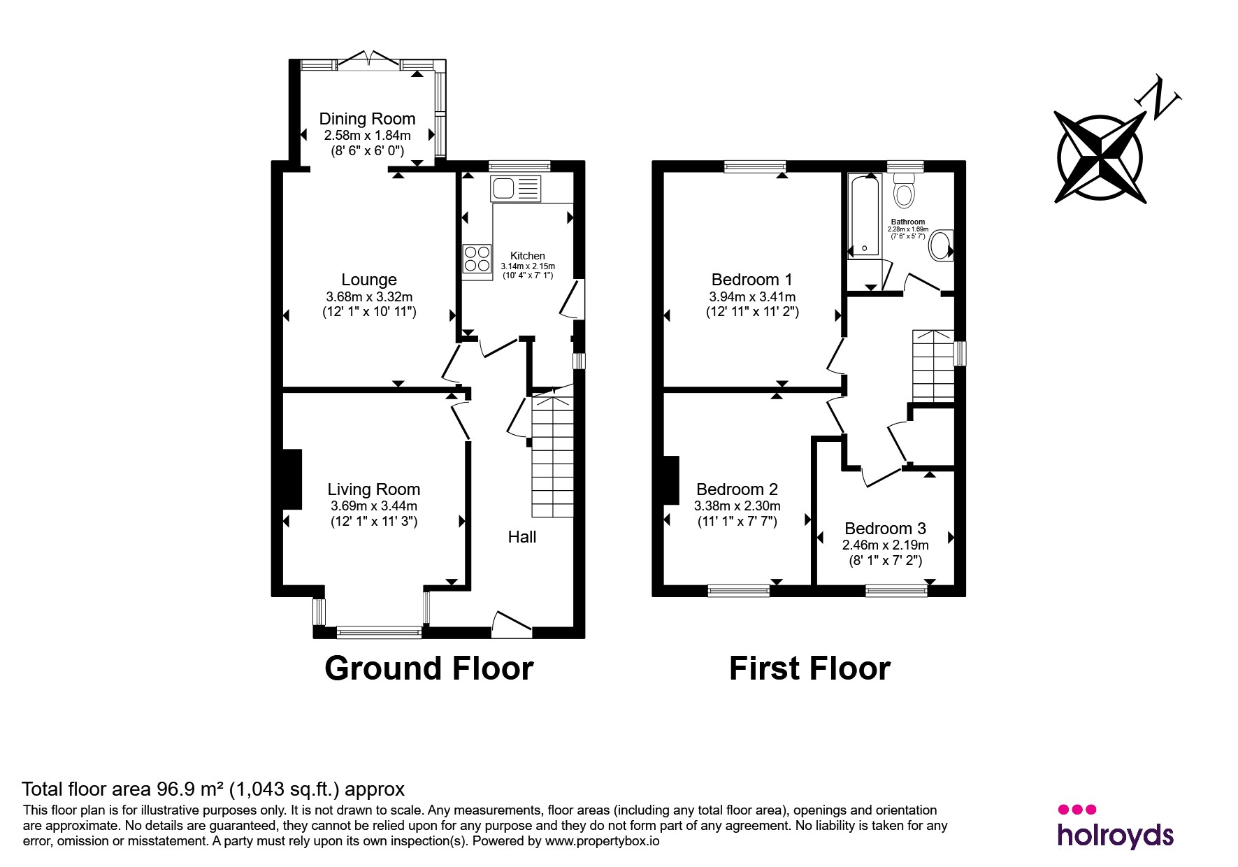 Thorn Drive, Bradford floorplan