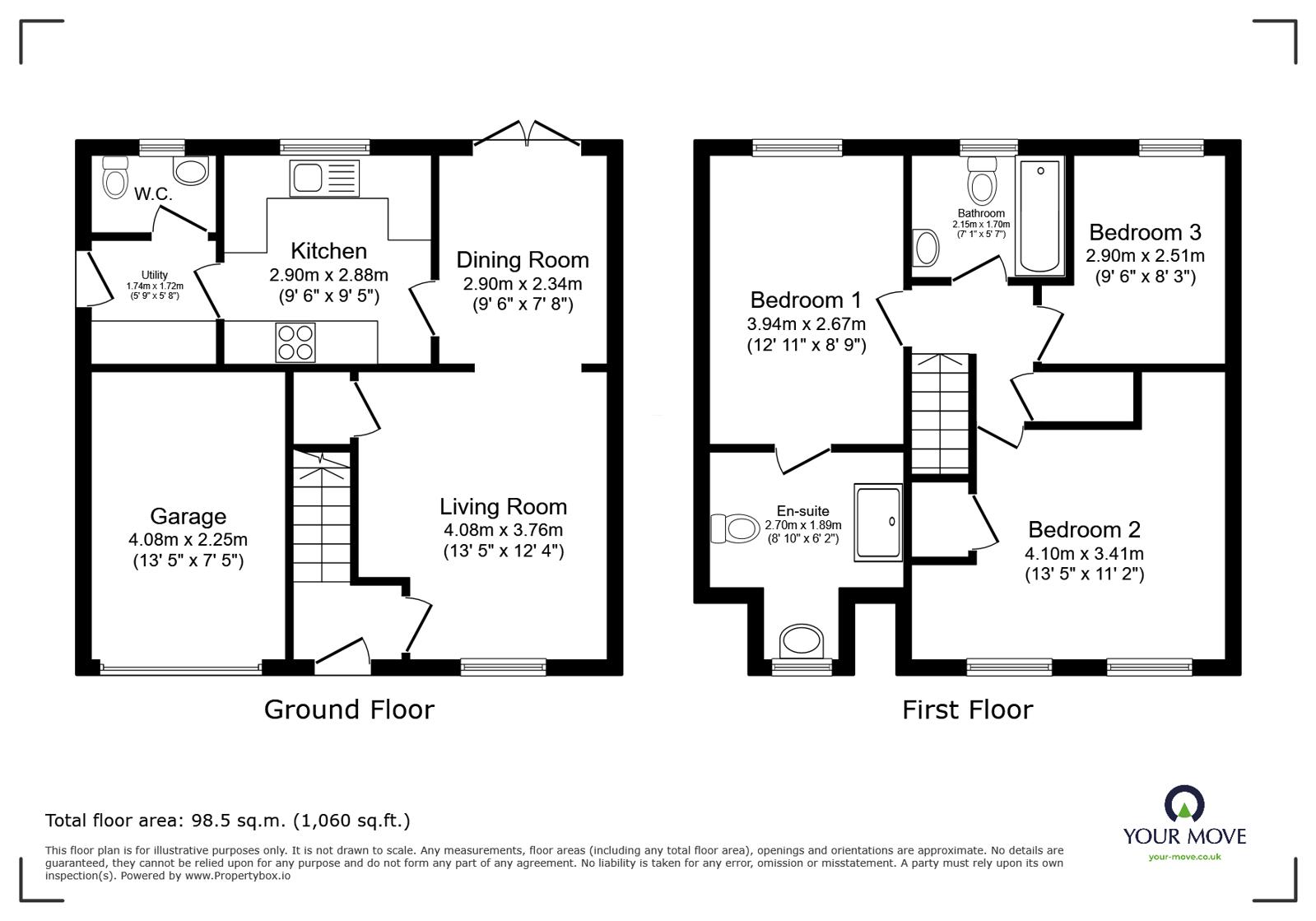 2, Cardyke Way, Lincoln floorplan