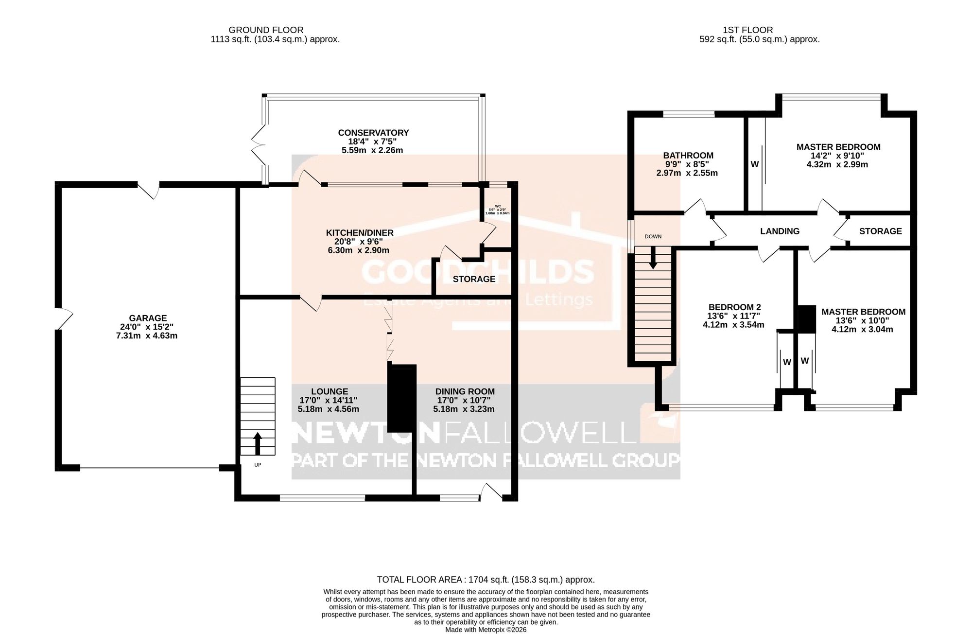 7 Birch Grove, Stoke-On-Trent floorplan
