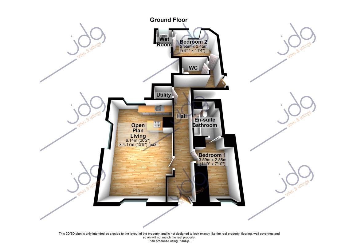 2 Bedrooms Flat to rent in Middle Street, Lancaster LA1