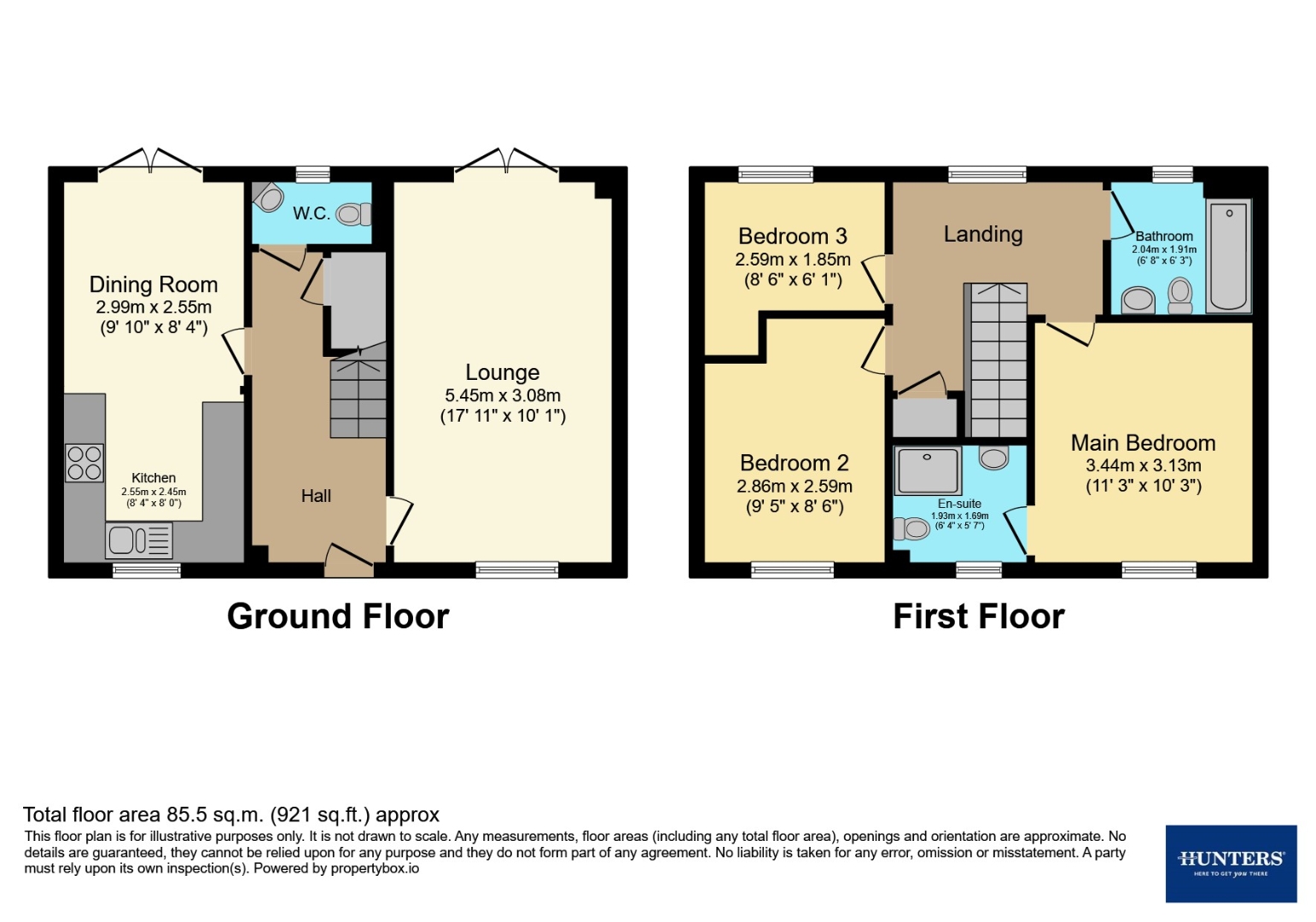 6, Faraday Road, Lichfield floorplan