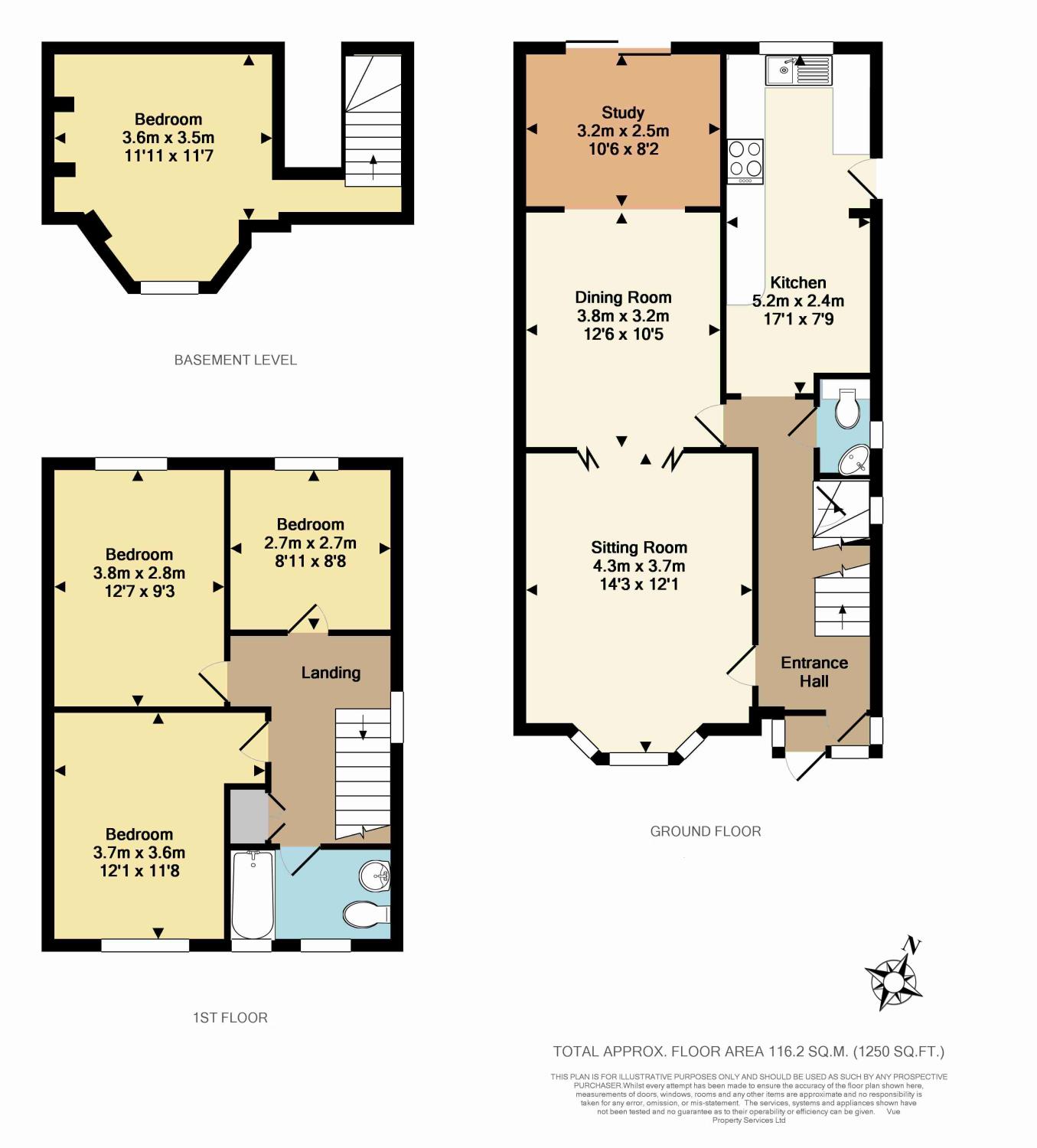 3 Bedrooms Semi-detached house for sale in Blackborough Road, Reigate, Surrey RH2