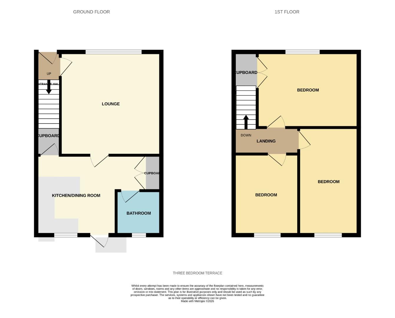 6, Salkeld Street, Northwich floorplan