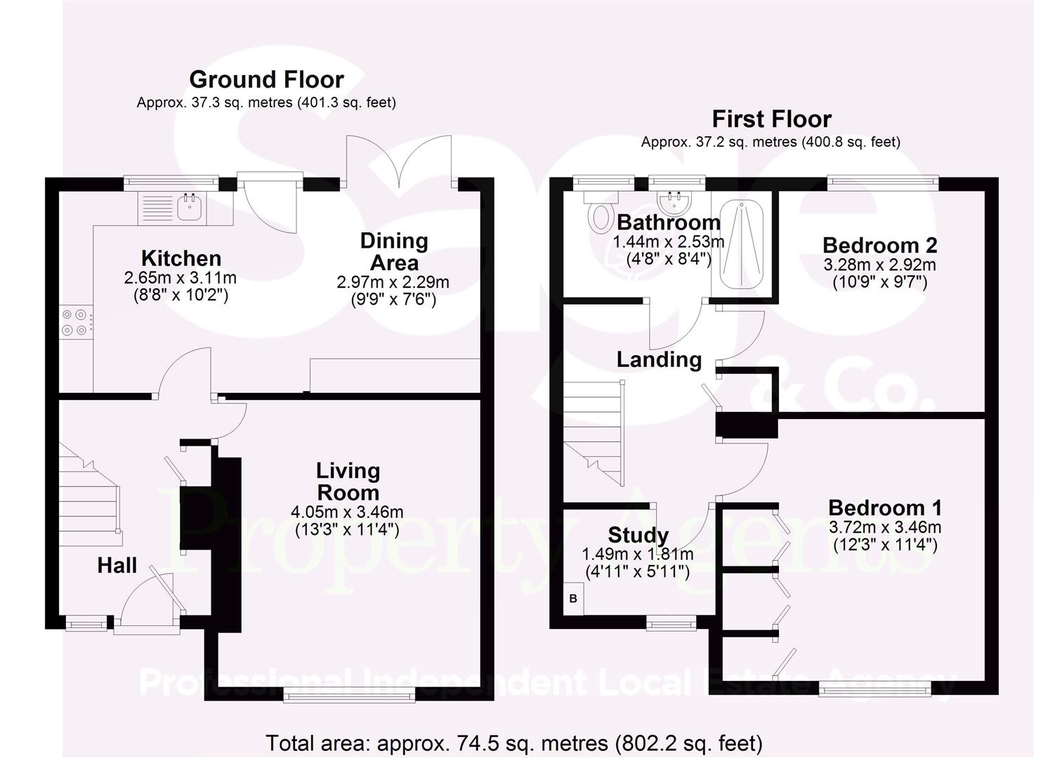 31, The Beeches, Cwmbran floorplan