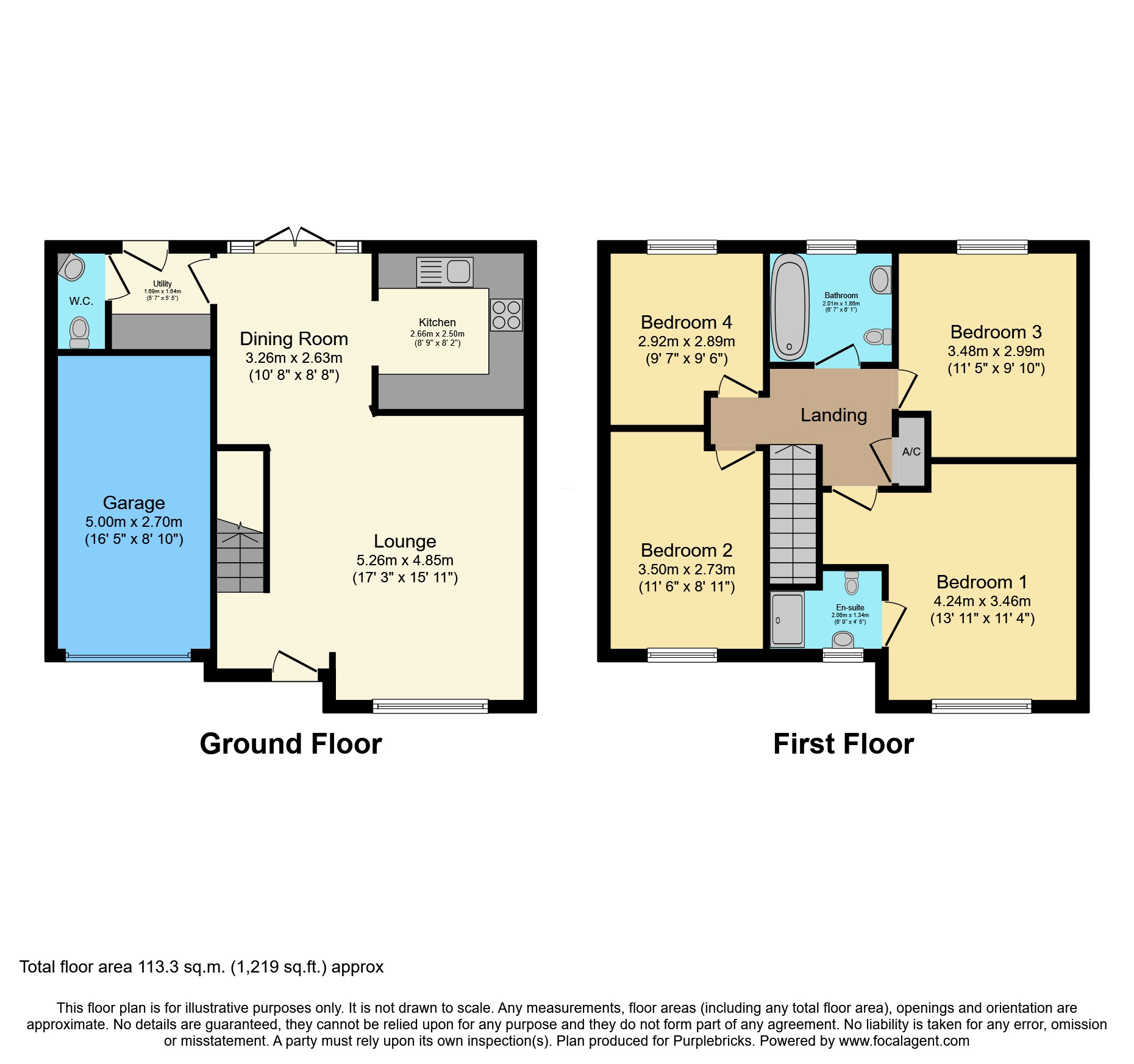 26, Ernest Tyrer Avenue, Stoke-on-Trent floorplan