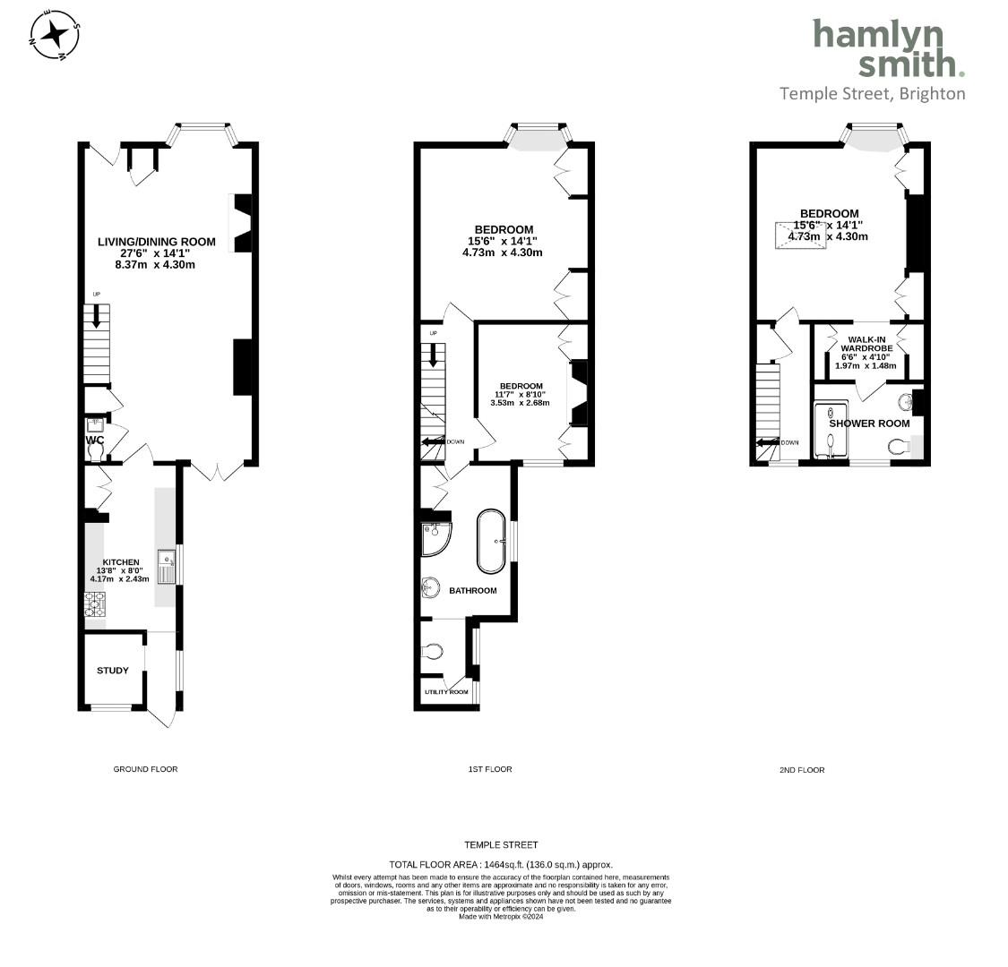 30, Temple Street, Hove floorplan