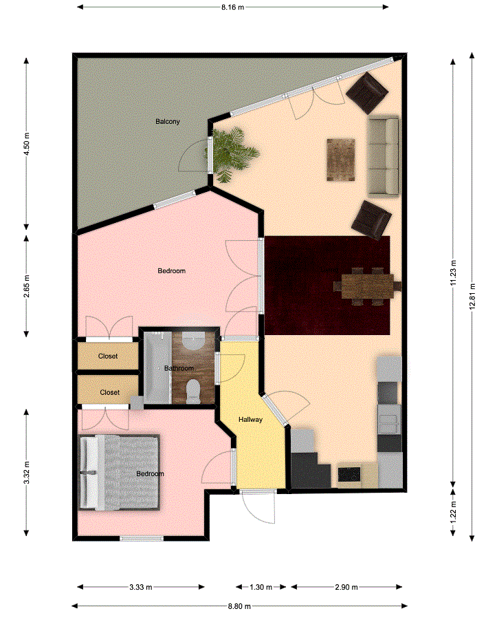 Apartment 4, 96, Kingsland Road, Hoxton floorplan