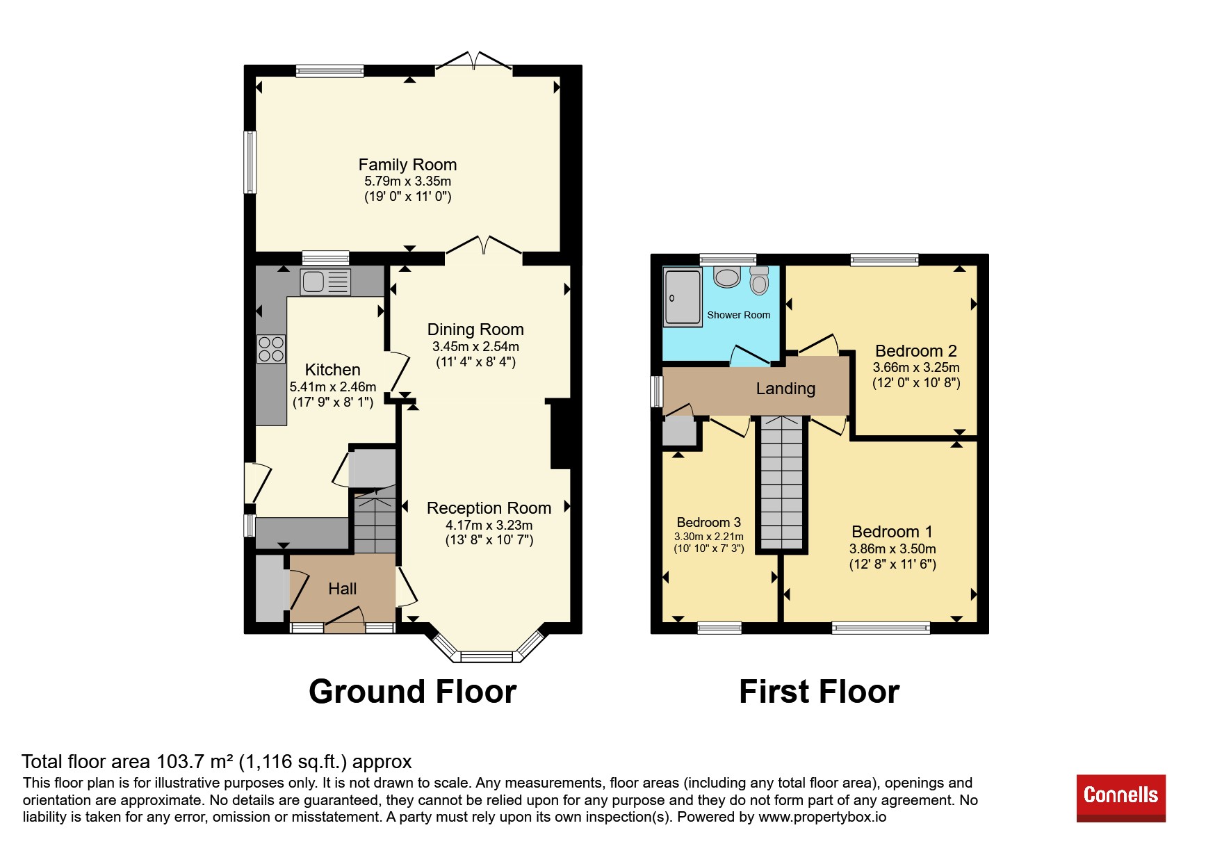 24, Hamilton Close, St. Albans floorplan