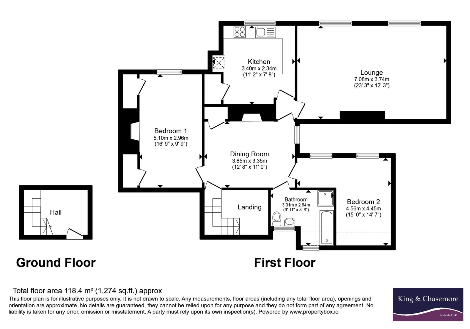 FLAT 7A,, Petworth Road, Surrey floorplan