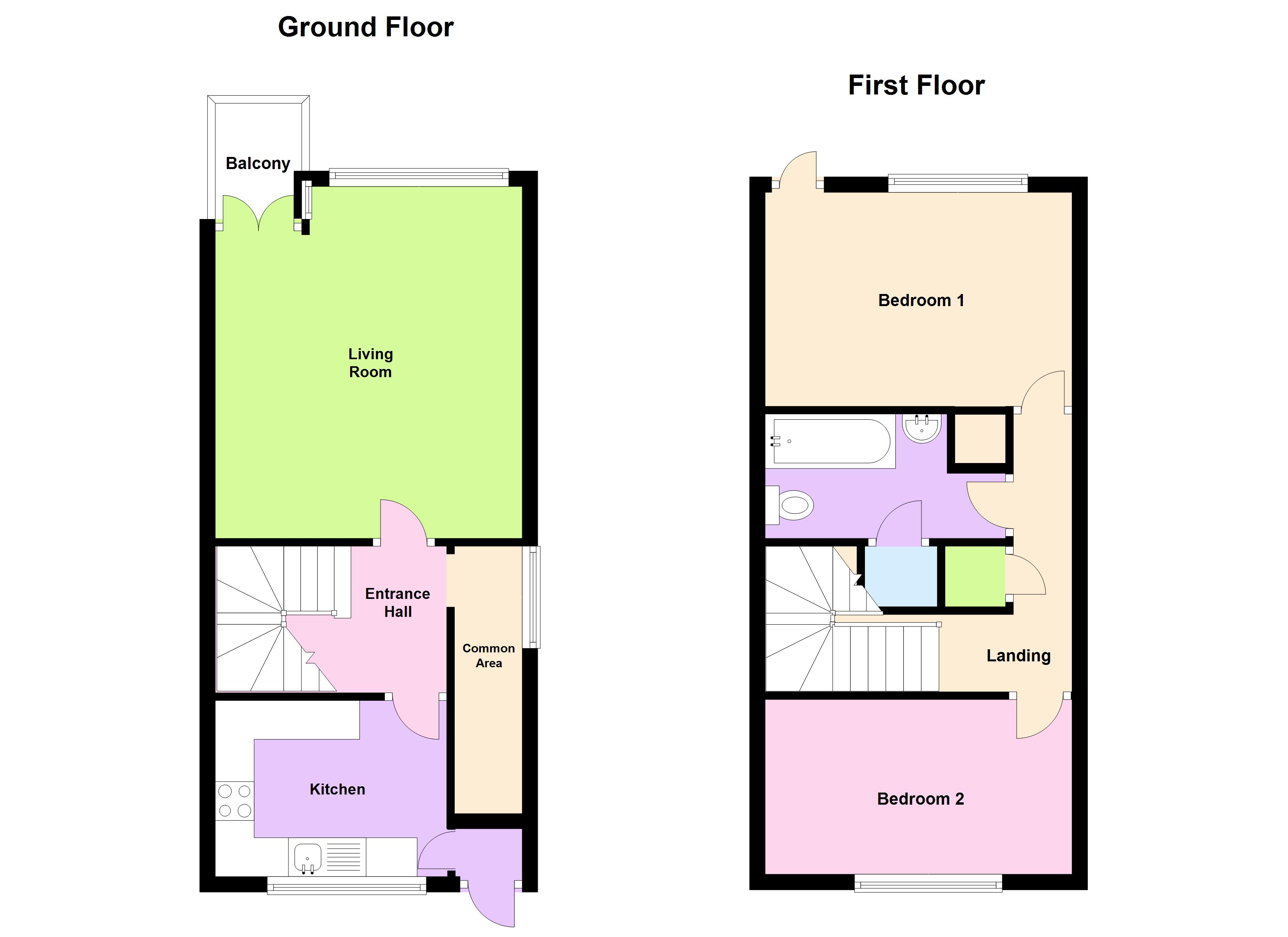 2 Bedrooms Flat to rent in Battledown Priors, Battledown, Cheltenham, Gloucestershire GL52