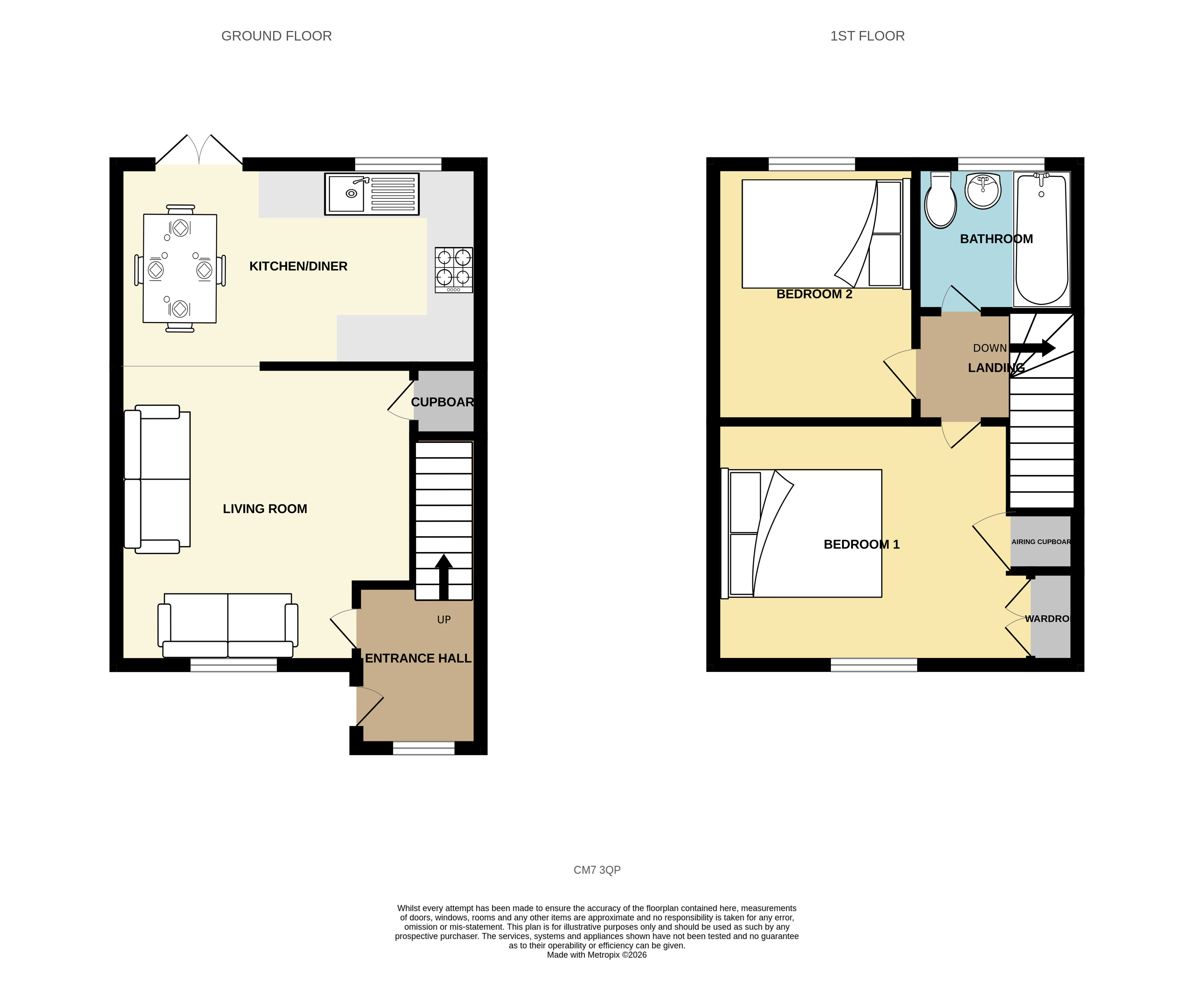 Megs Way, Essex floorplan