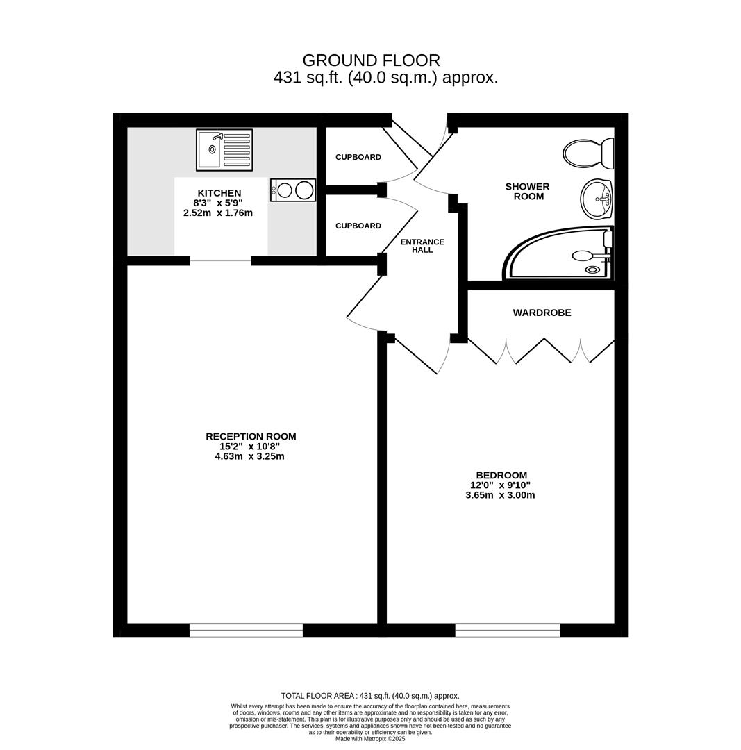 6 Queenswood House, Eastfield Road, Brentwood floorplan