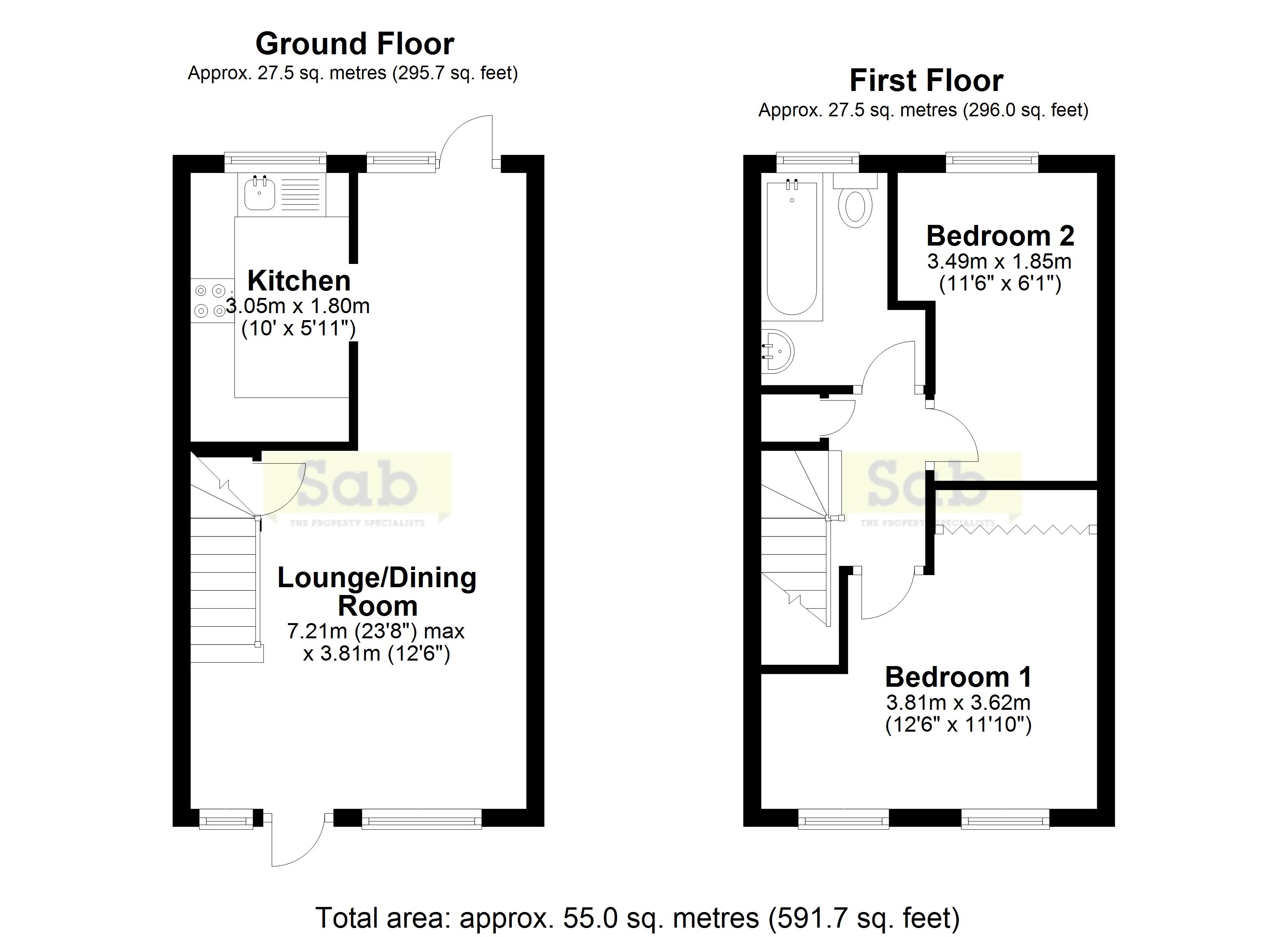 59, Speedwell Close, Cambridge floorplan