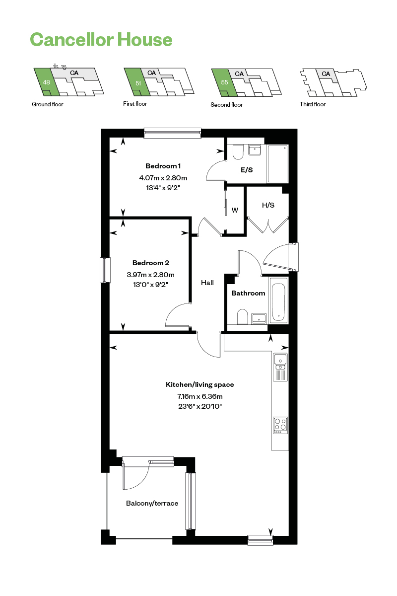 55, Winchester Avenue, Winchester, So22 6Uh floorplan