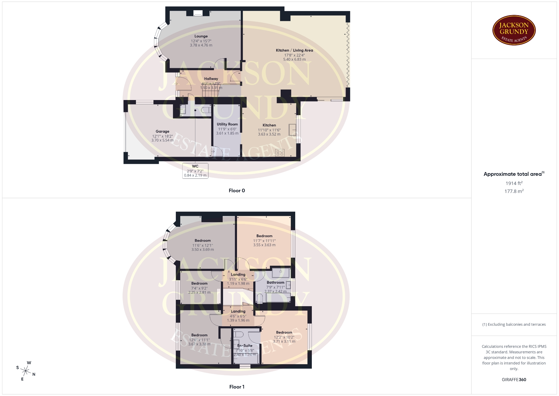 18, Oaklands Drive, Northampton floorplan