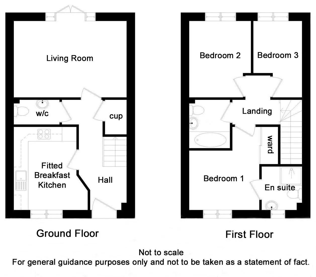 2, Brook Meadow, Droitwich floorplan