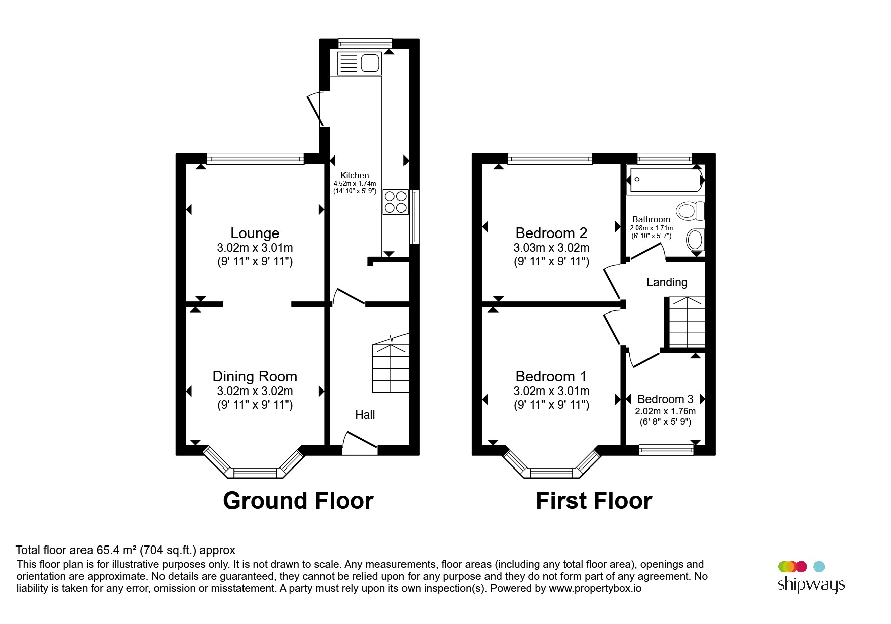 31, Millington Road, Birmingham floorplan