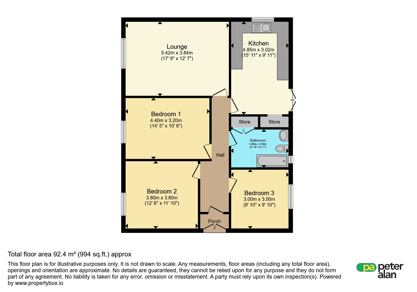 Lynton Terrace, Cardiff floorplan