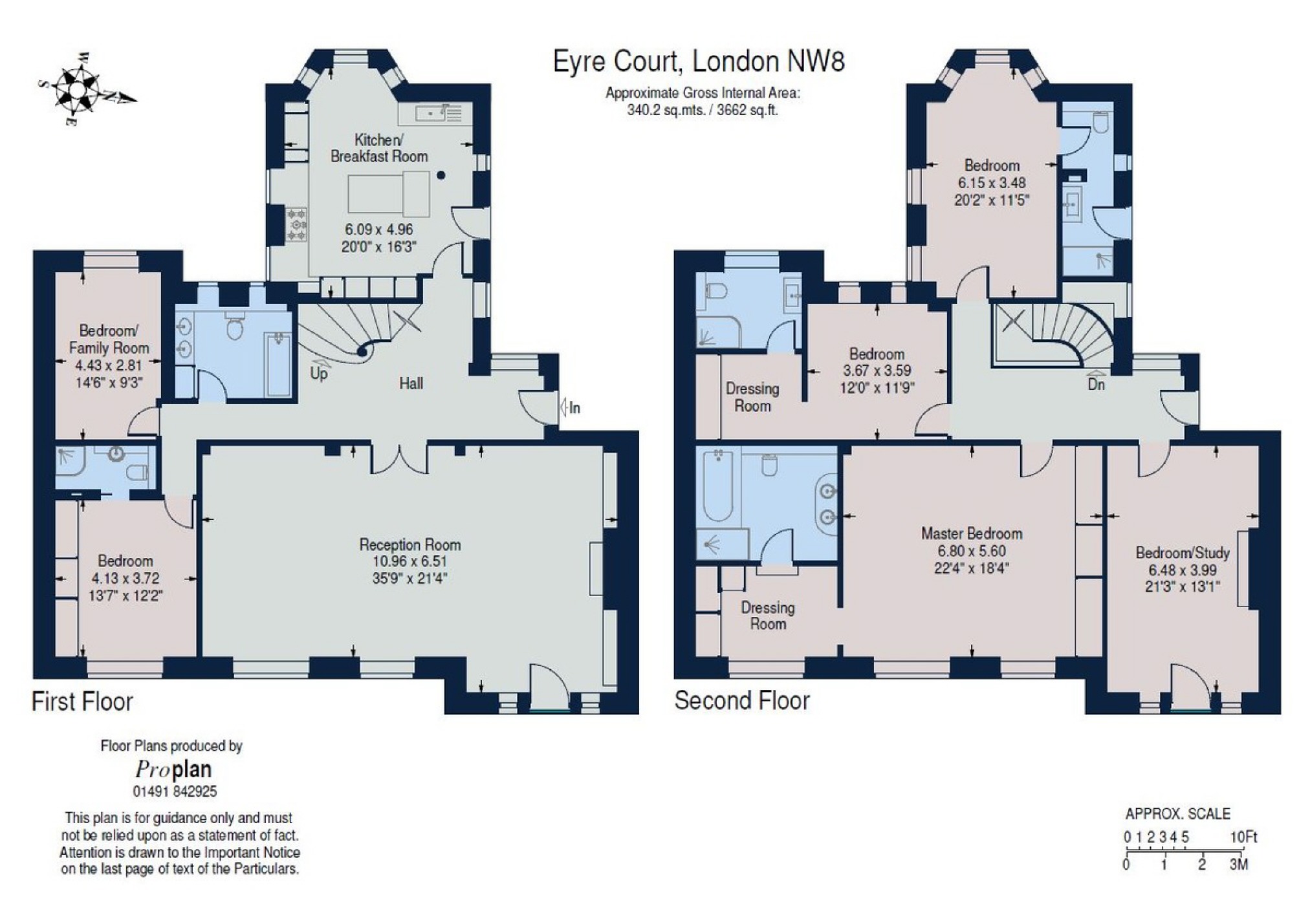 6 Bedrooms Flat for sale in Eyre Court, London NW8