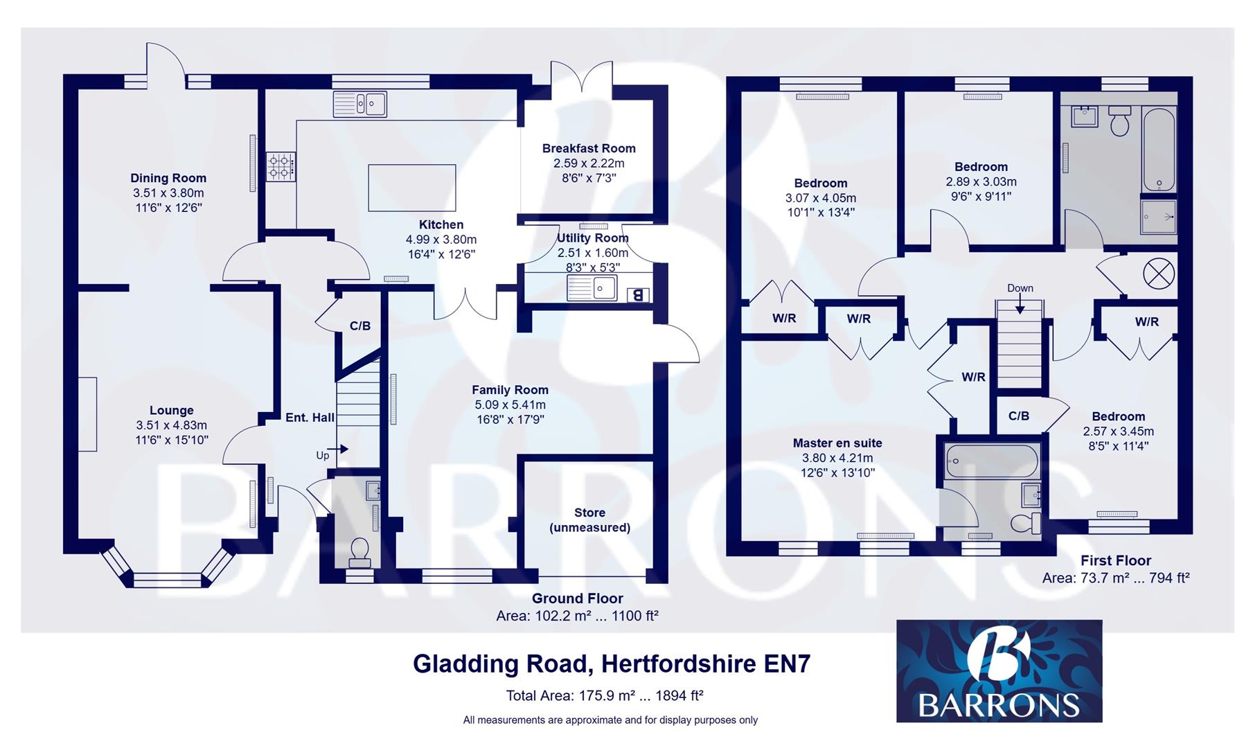 21, Gladding Road, West Cheshunt floorplan